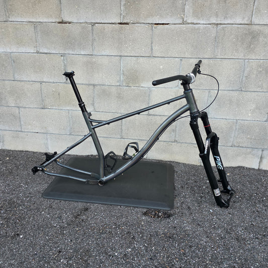 Custom Steel Hardtail Frame 29 RockShox Fork, Dropper Post, Etc