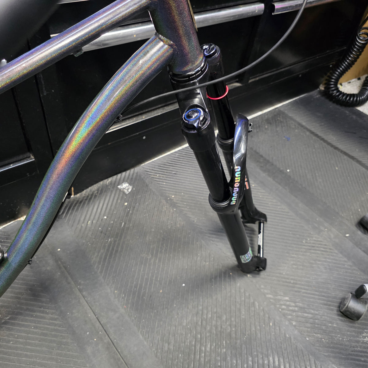 Custom Steel Hardtail Frame 29 RockShox Fork, Dropper Post, Etc