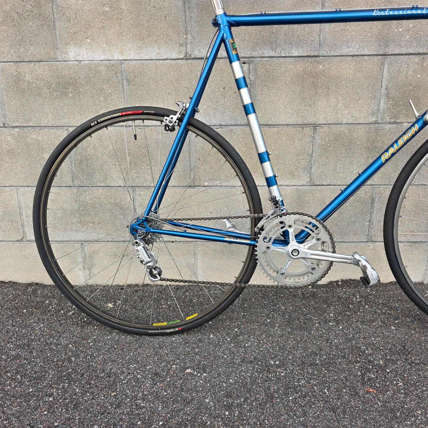 Raleigh Professional Vintage Road Bike XXL 25.5" 64cm