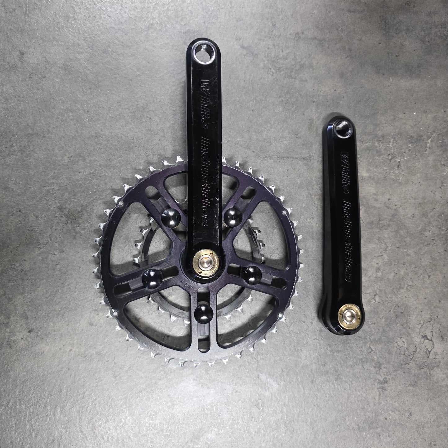 White Industries Crankset 165mm 44/28 double