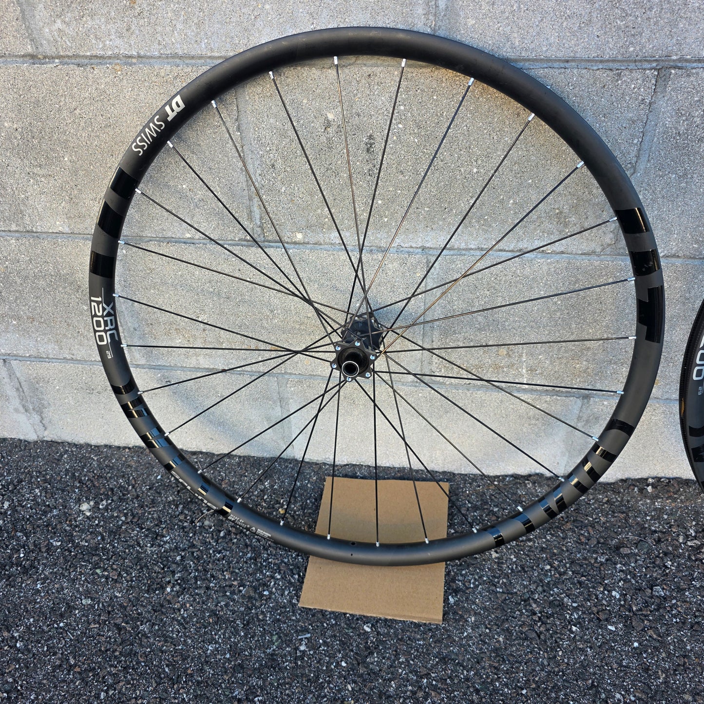Dt Swiss XRC 1200 Carbon wheelset 240 hubs 15x100f,12x142r