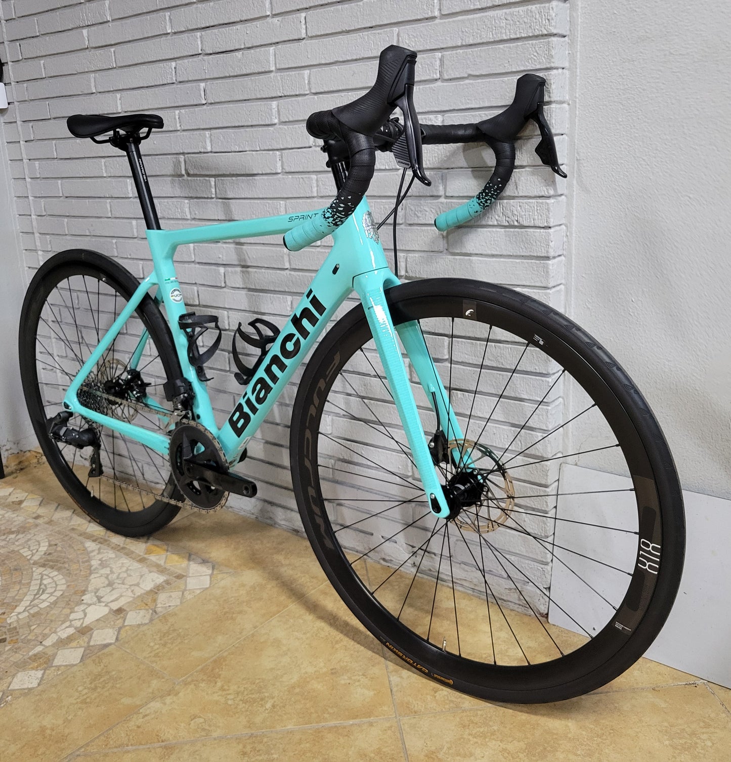 2022 Bianchi Sprint Disc 53cm Sram Rival AXS wireless