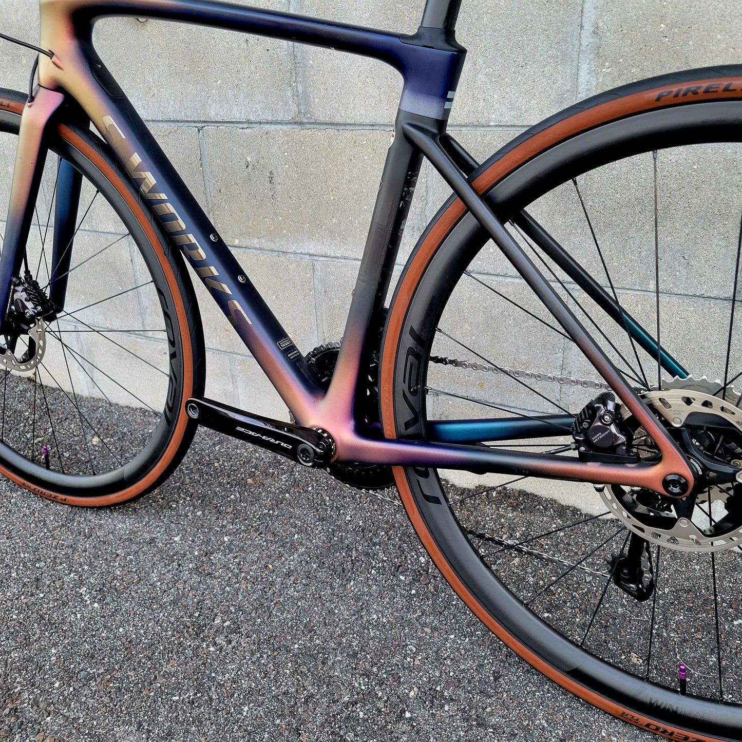 Specialized S-Works Roubaix (54cm) Di2, Alpinist wheels