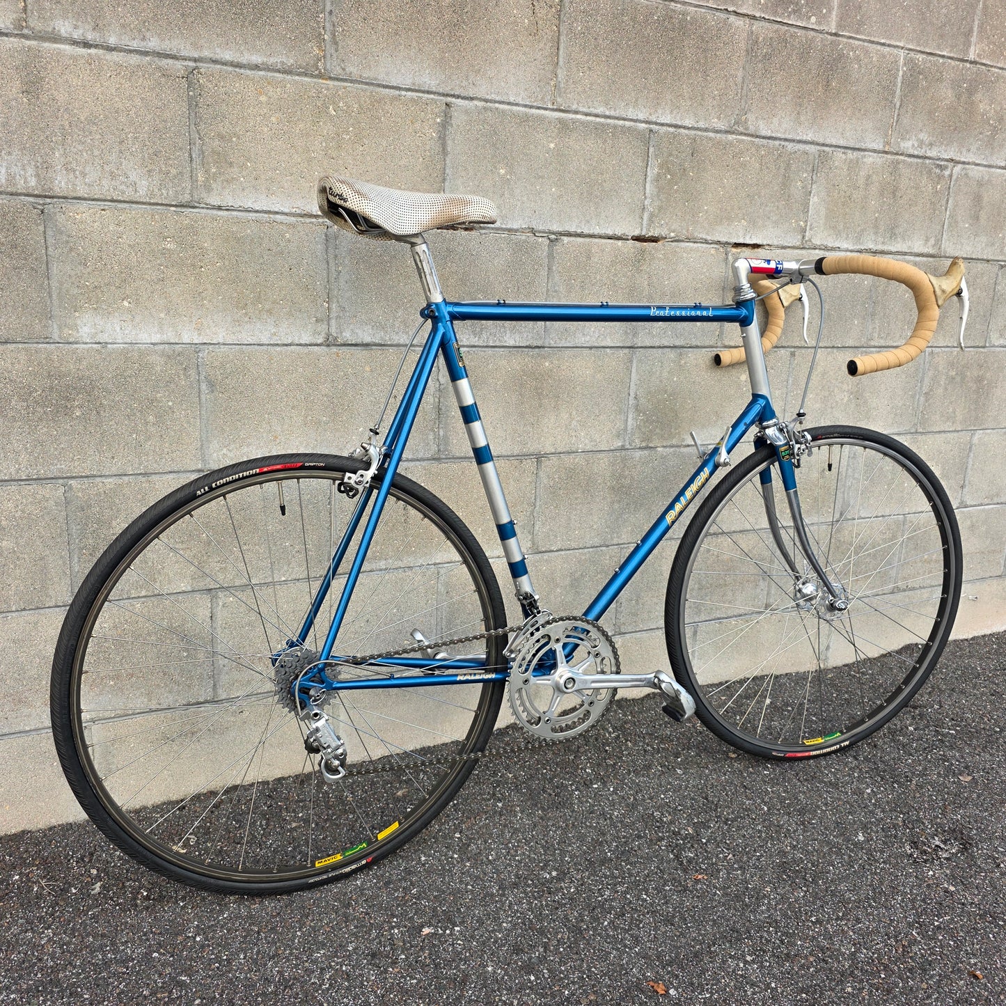 Raleigh Professional Vintage Road Bike XXL 25.5" 64cm
