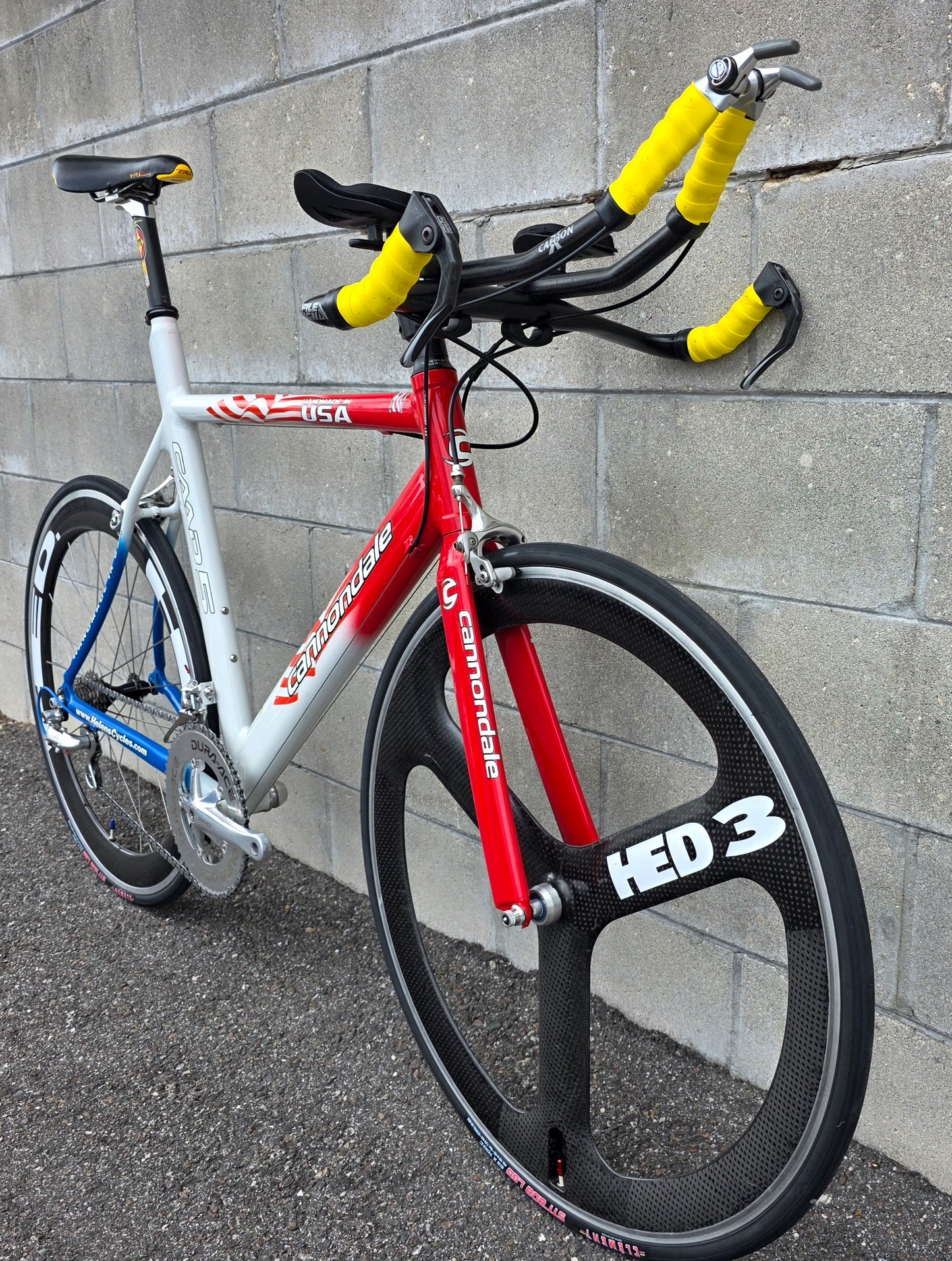 2002 Cannondale 9/11 Memorial Edition Ironman TT Tri Bike 58cm (Ultra Rare, 1 of 12)