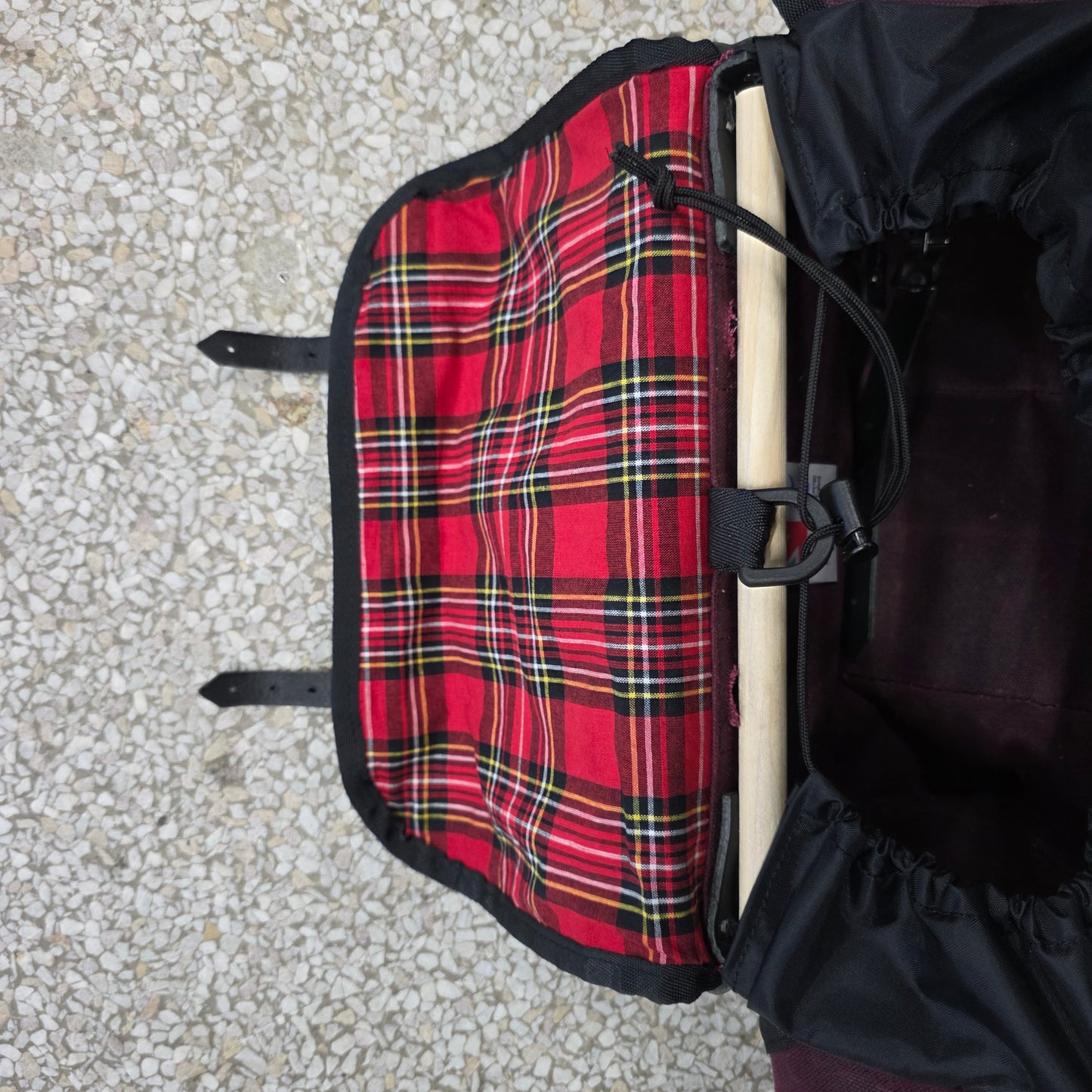 Carradice Saddle Bag. Burgandy.