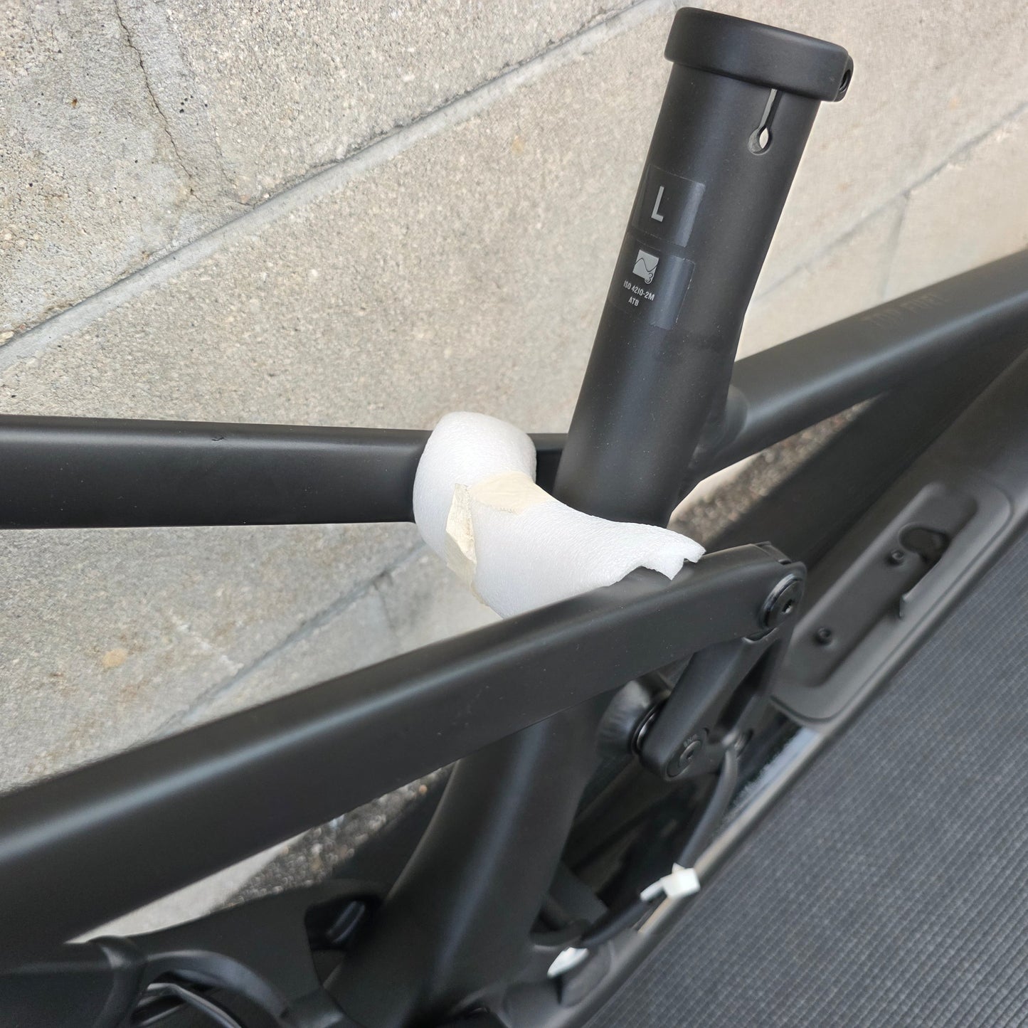 2025 Trek Top Fuel Frame (Large) Black