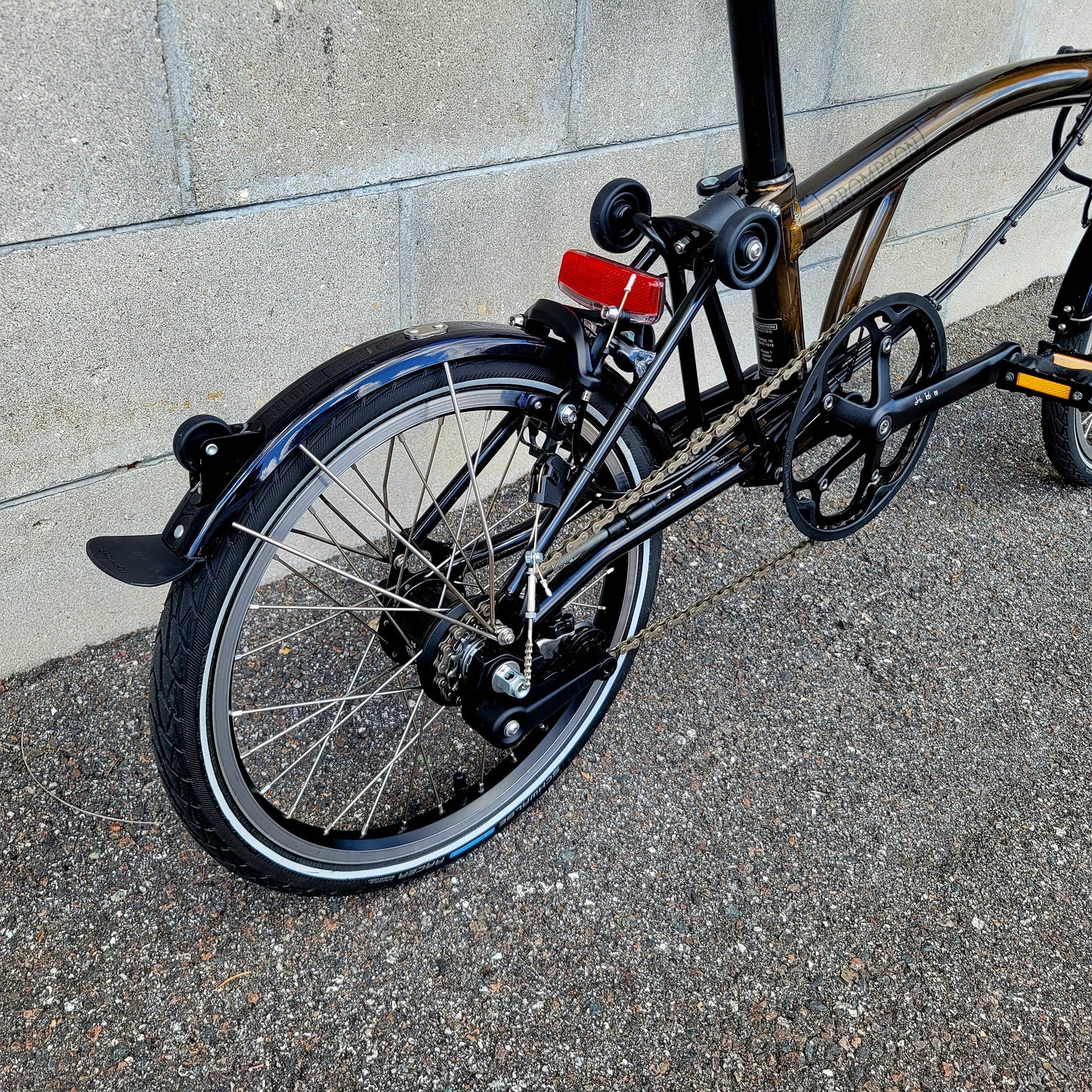 Brompton Electric C Line 6 speed Folding Electric E Bike