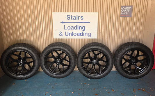 22" Wheels and Hankook Dynapro AT2 Xtreme RF12 305/45r22 tires RAM Chevy 6x139.7 6x135