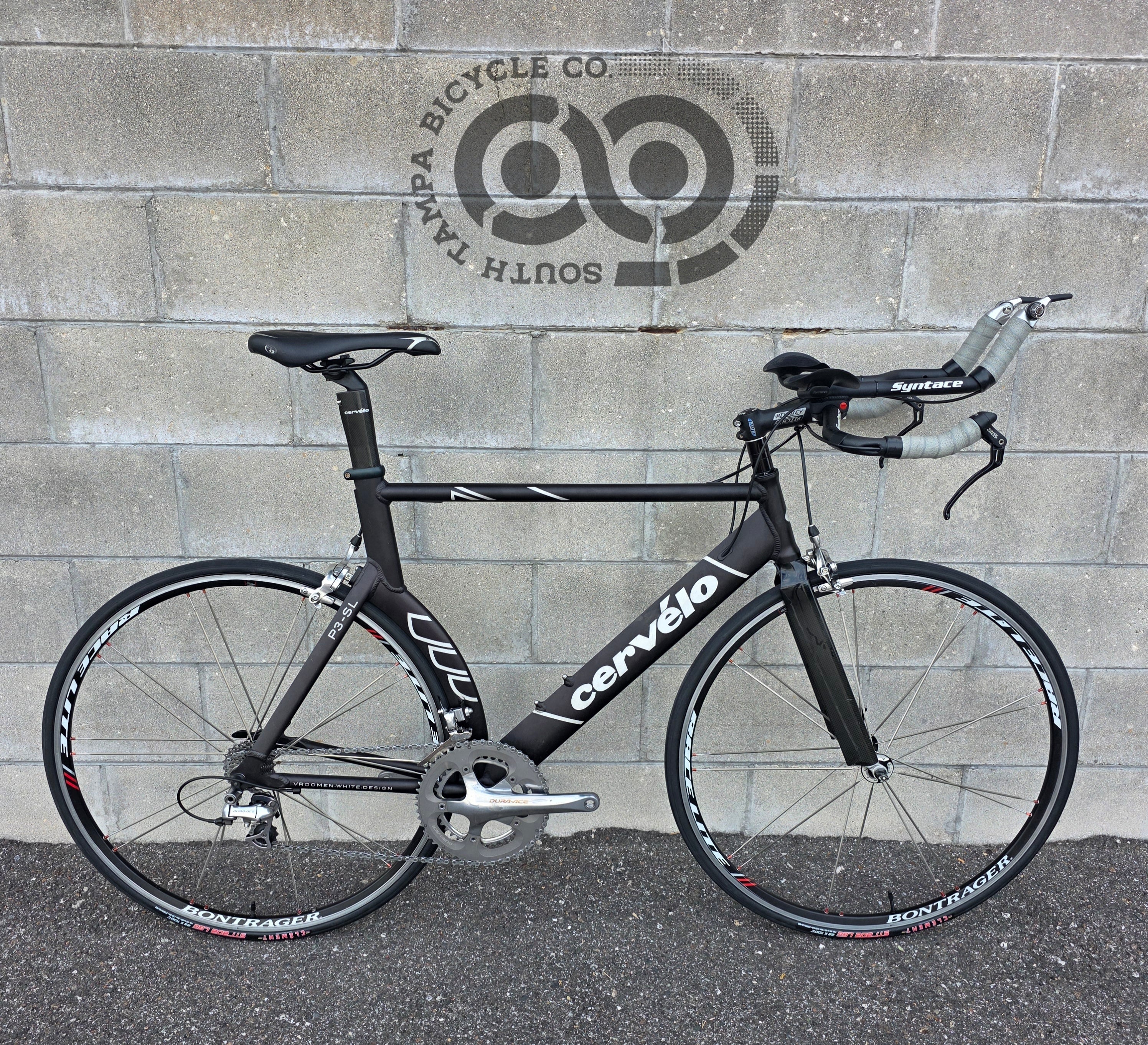 Cervelo P3 SL (58cm) Triathlon Road Bike – South Tampa Bicycle Co.