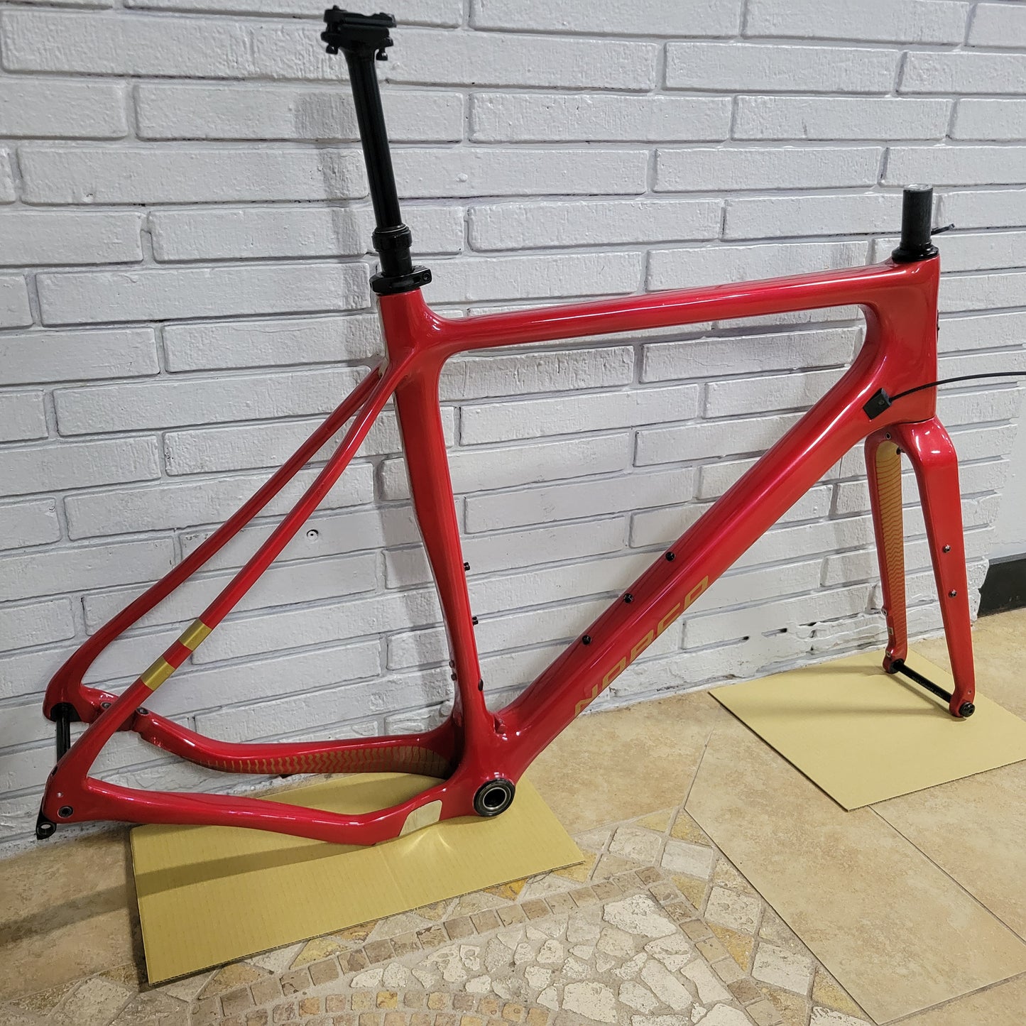 Norco Search XR Carbon Gravel Bike Frameset + Dropper (58cm)