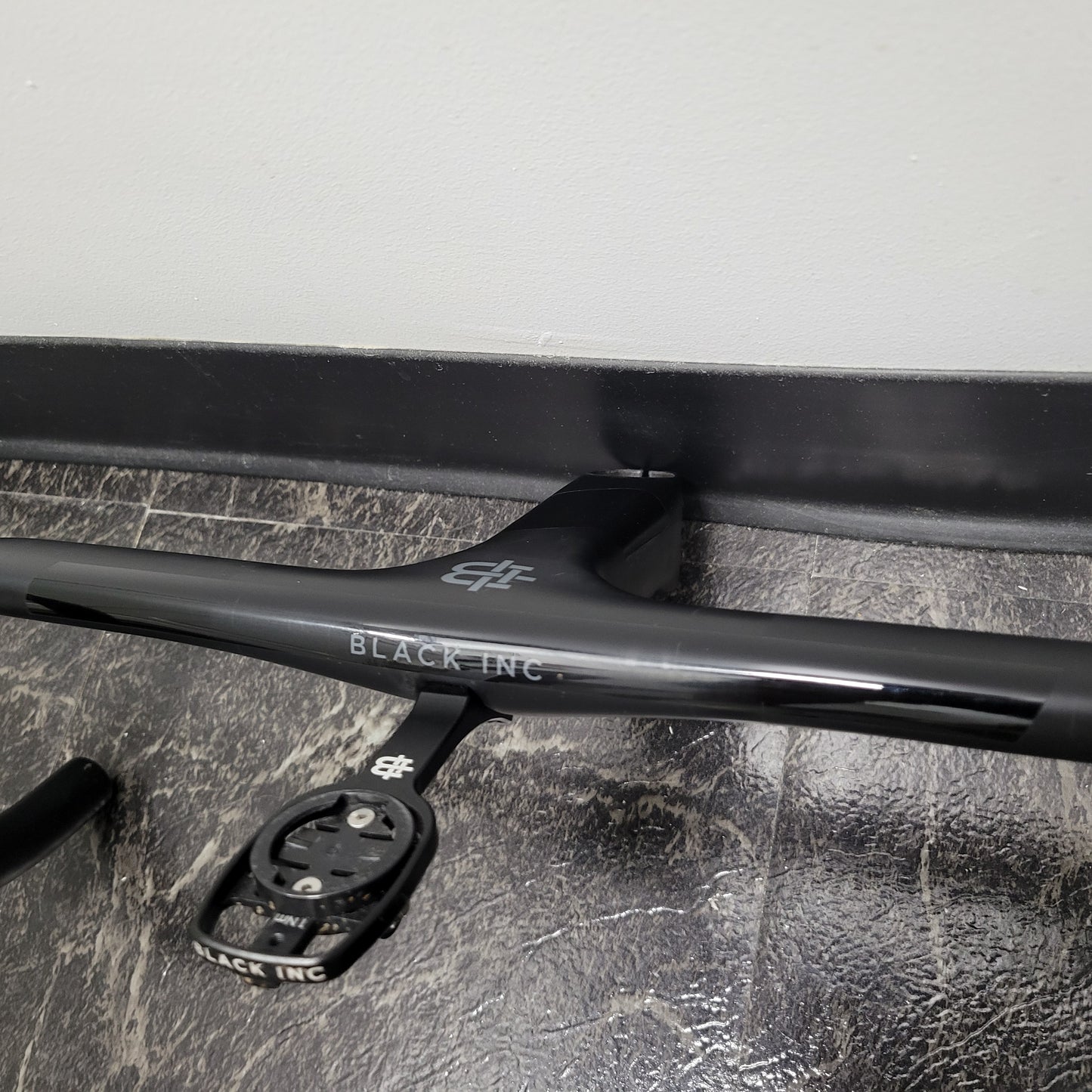 Black Inc Integrated Road Bar Stem 130mm 420mm Carbon