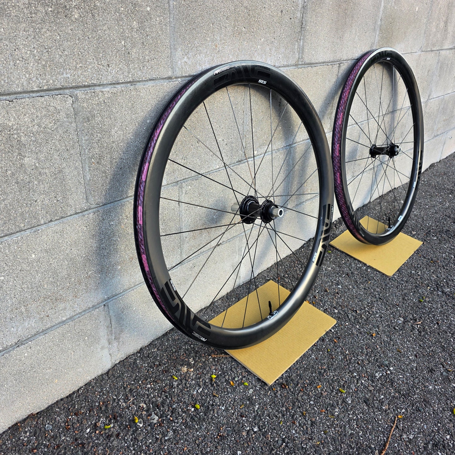 ENVE SES 3.4 AR Disc Carbon Wheelset Industry Nine Gravel Road