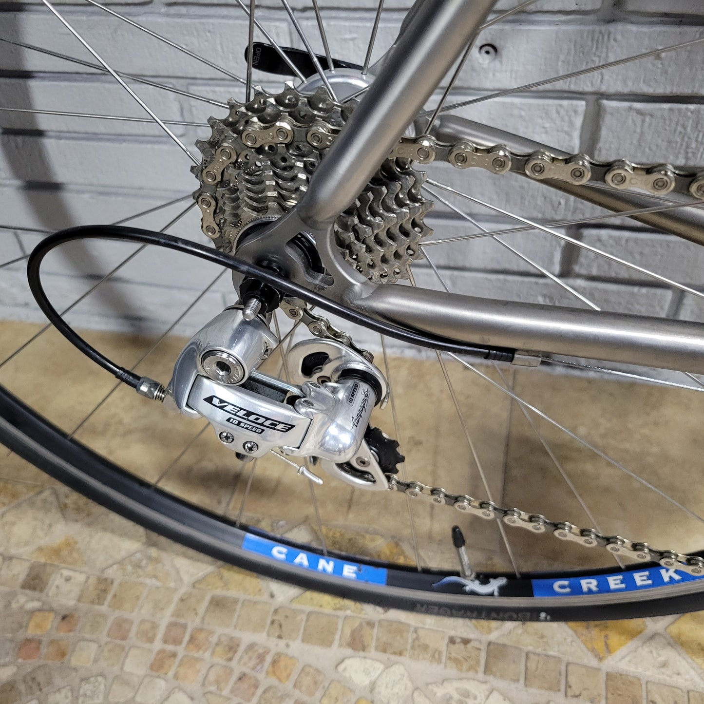 Litespeed Firenze Titanium Road Bike (59cm) XL Campagnolo