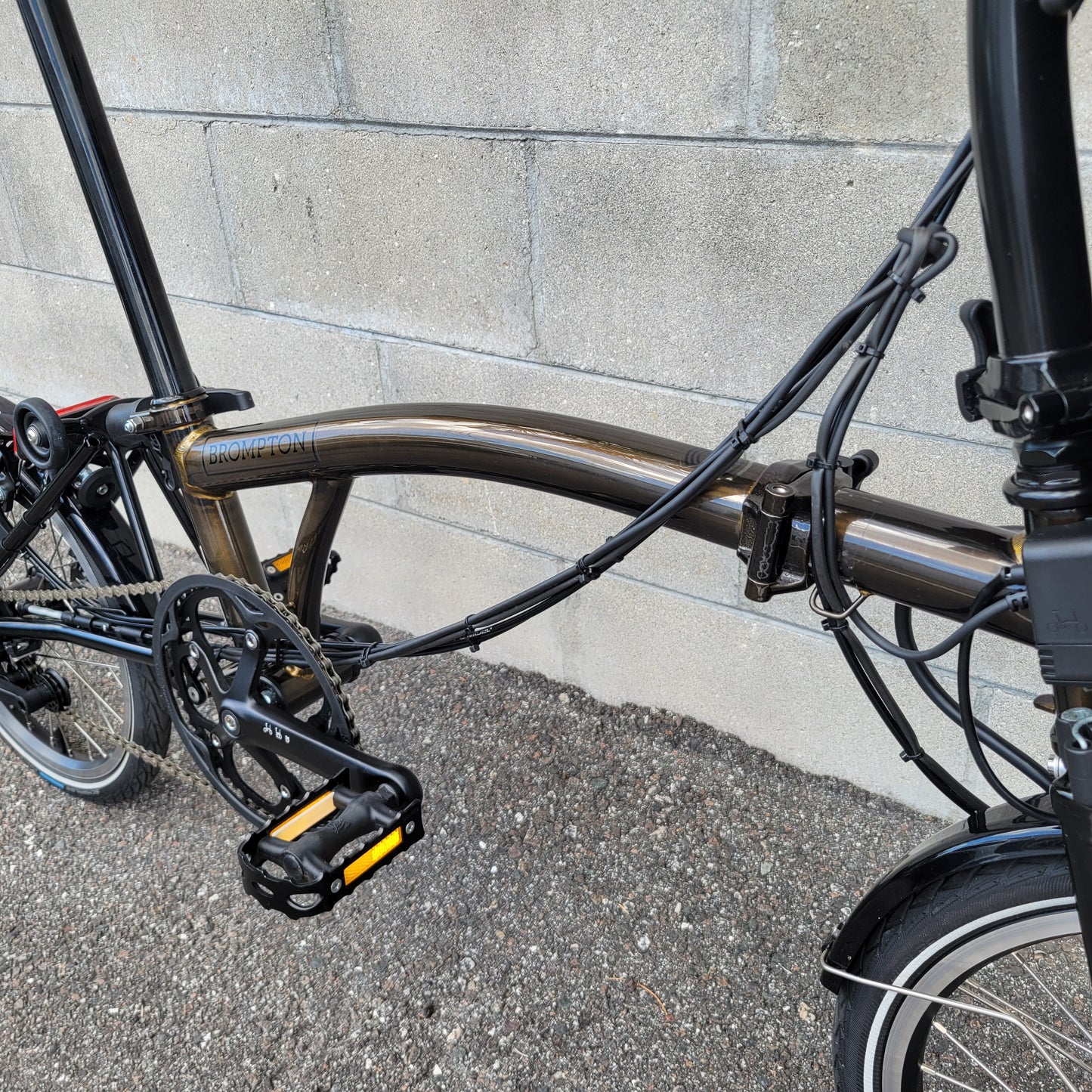 Brompton Electric C Line 6 speed Folding Electric E Bike
