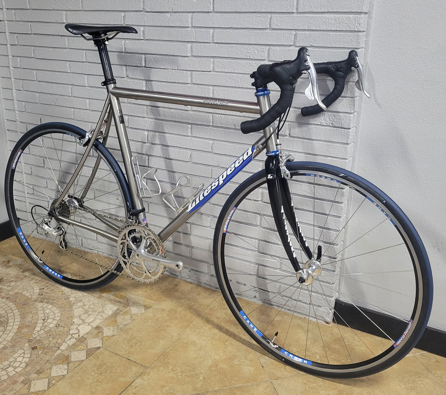 Litespeed Firenze Titanium Road Bike (59cm) XL Campagnolo
