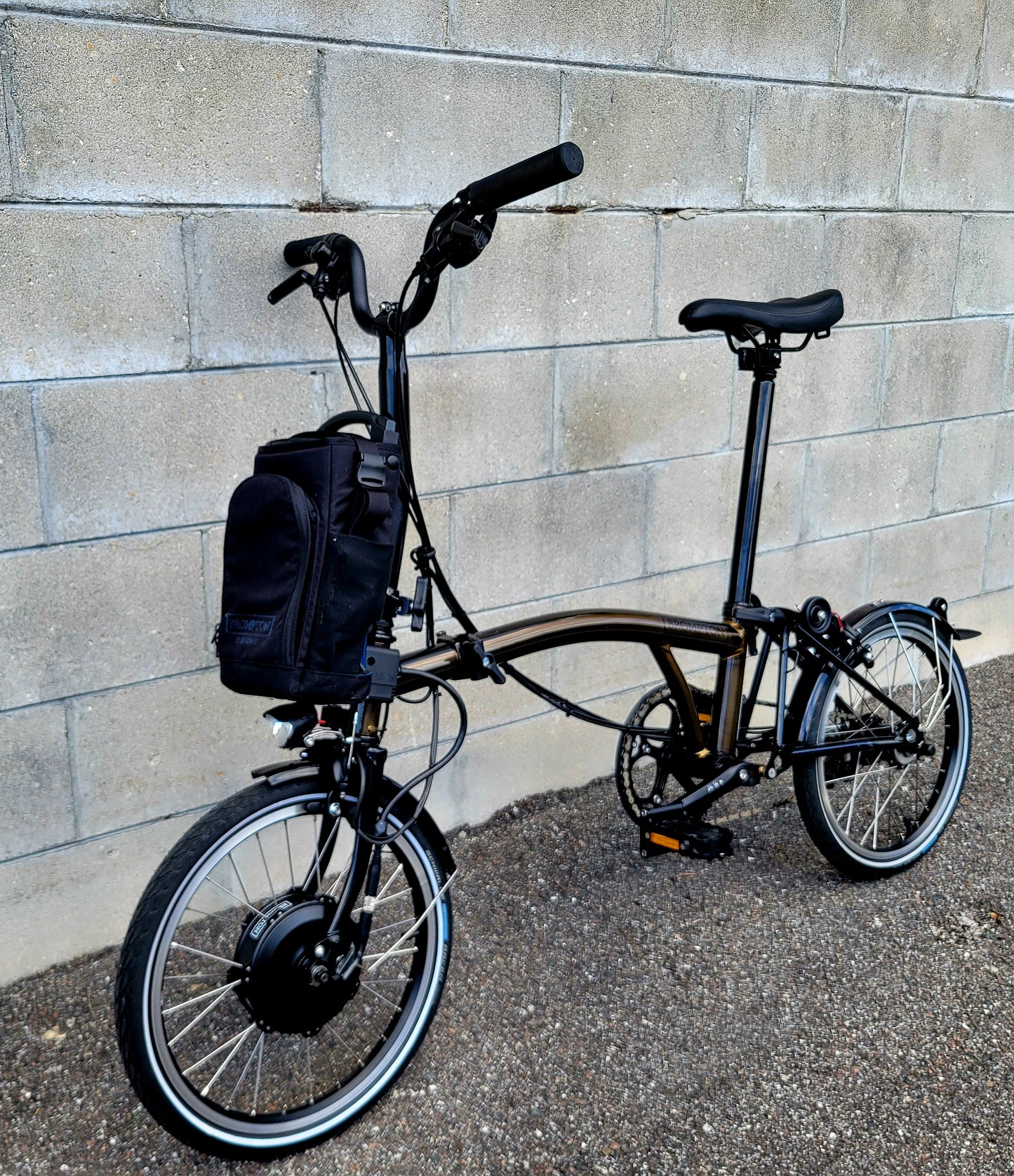 Brompton Electric C Line 6 speed Folding Electric E Bike