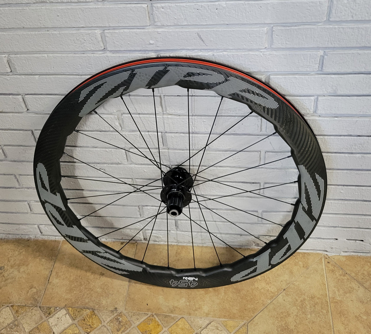 Zipp NSW 454 Rear Wheel w/ Chris King hub, Disc, Clincher