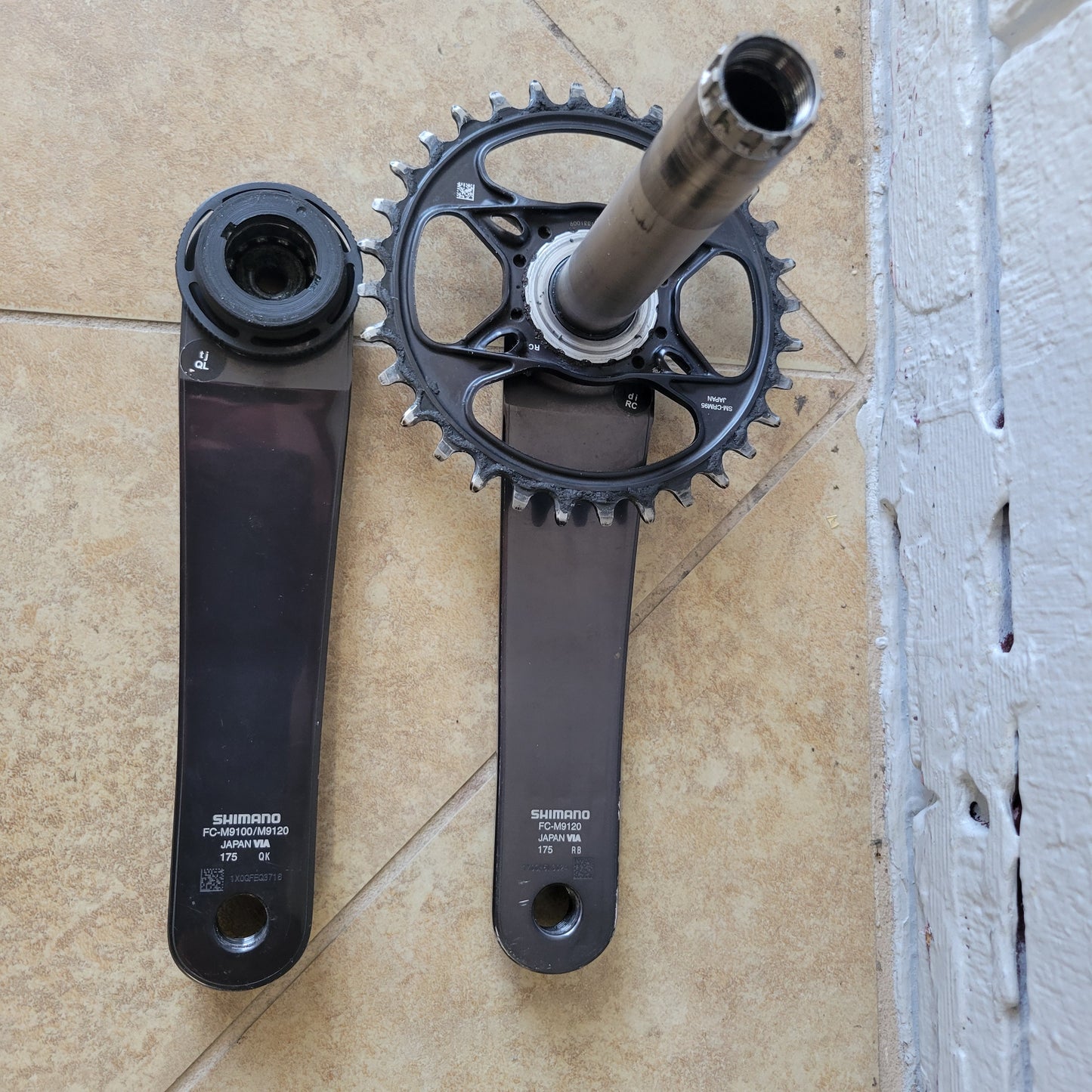 Shimano XTR FC-9100 Crankset 32t Boost 175mm