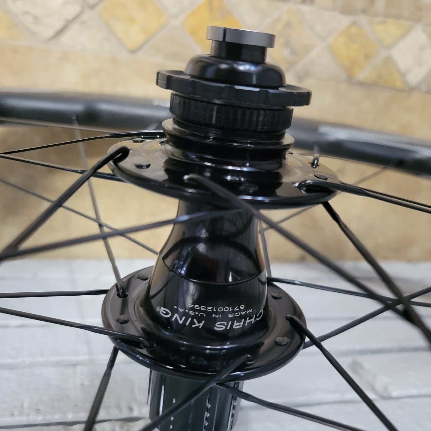 Zipp NSW 454 Rear Wheel w/ Chris King hub, Disc, Clincher