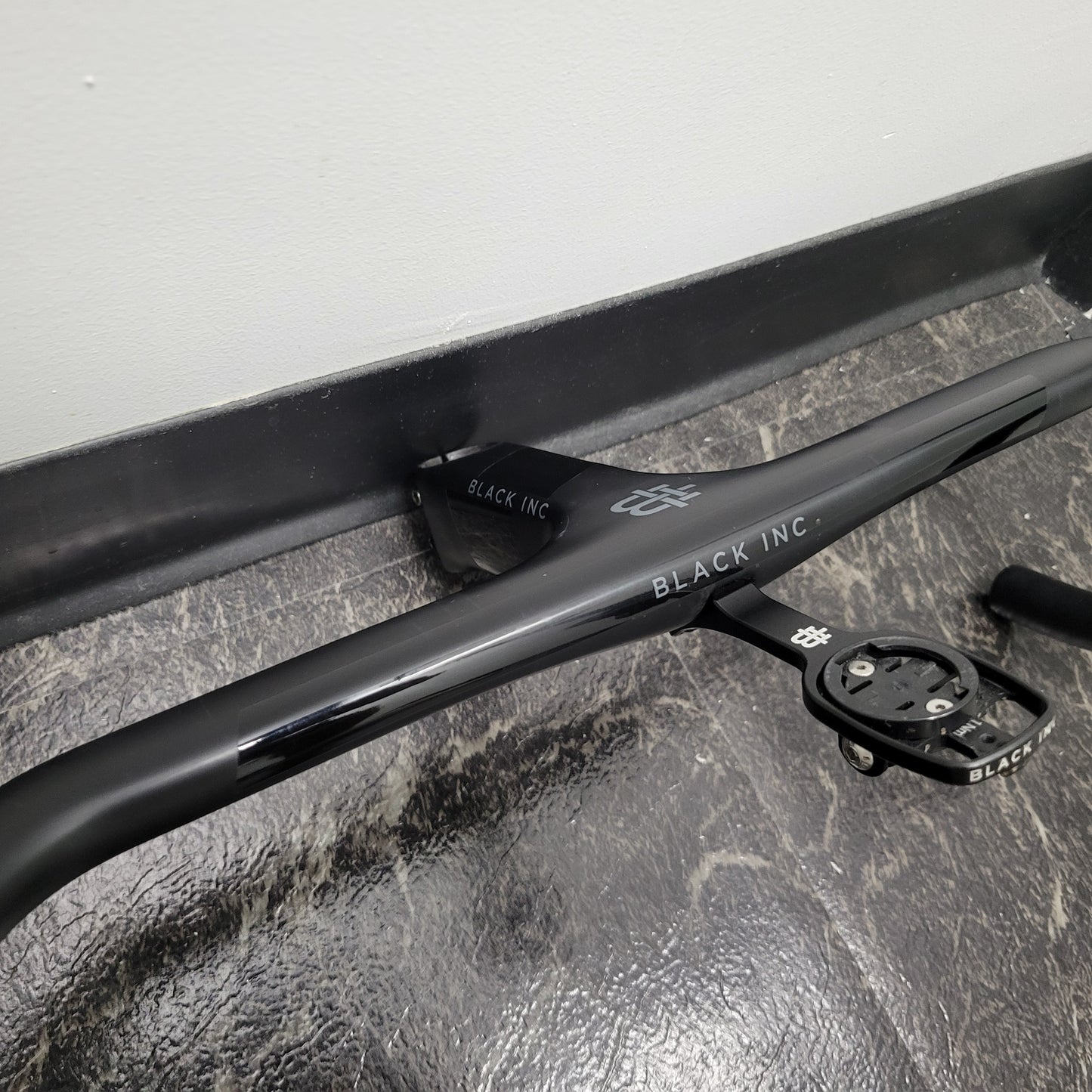 Black Inc Integrated Road Bar Stem 130mm 420mm Carbon