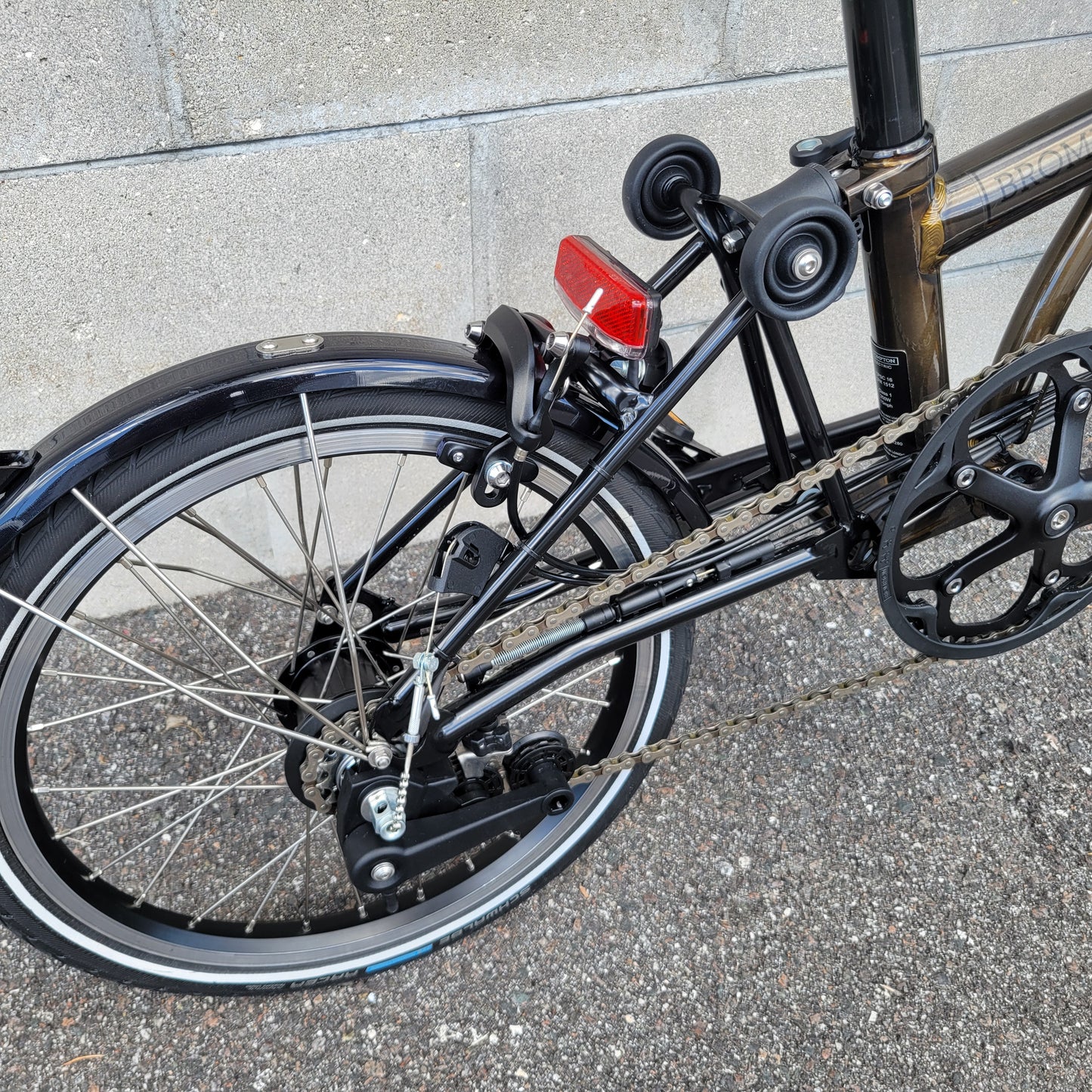 Brompton Electric C Line 6 speed Folding Electric E Bike