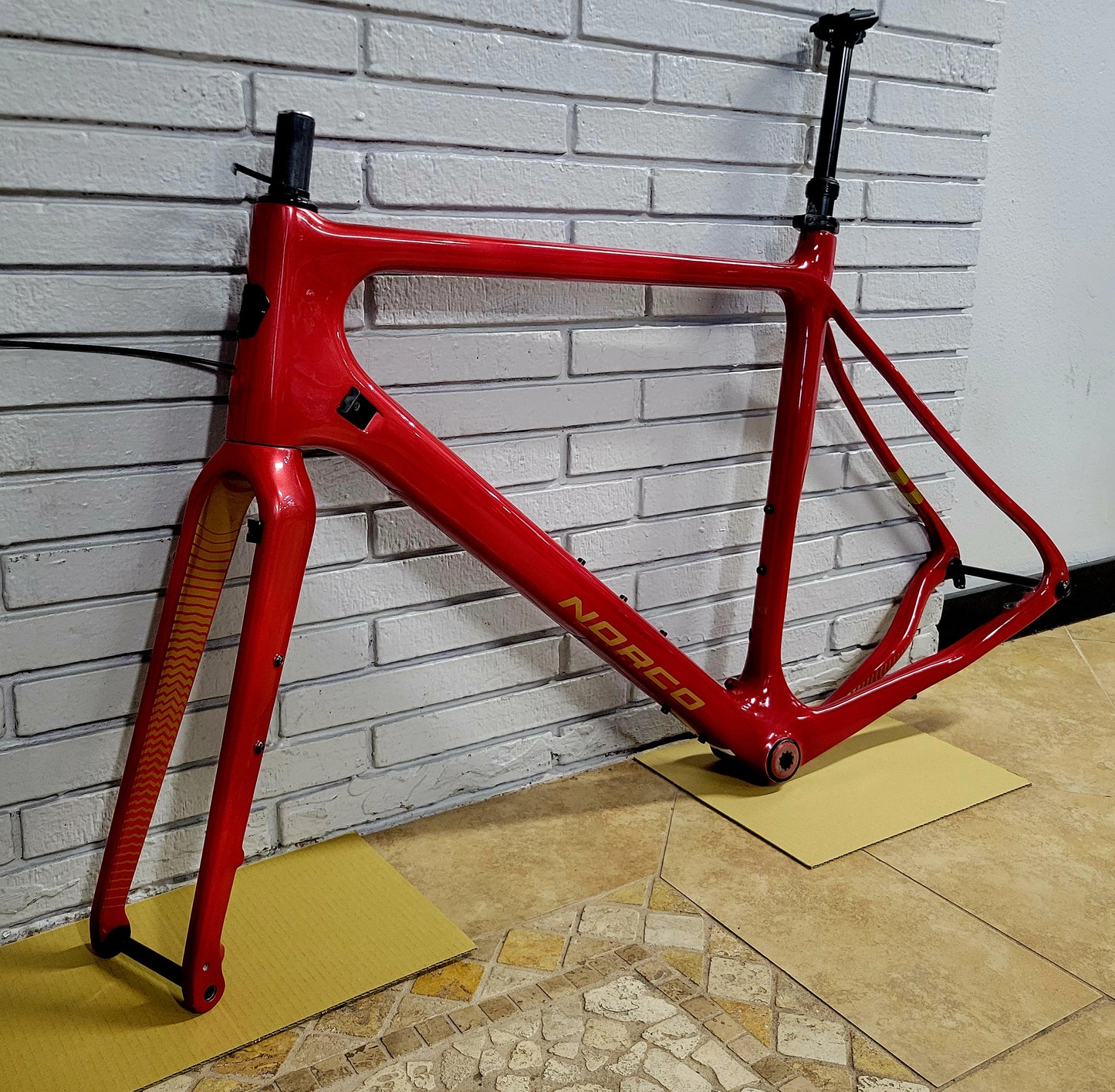 Norco Search XR Carbon Gravel Bike Frameset + Dropper (58cm)