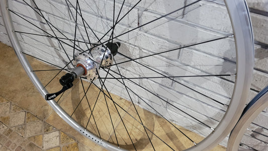 Phil Wood/ Velocity 650c wheelset 135r, 100f spacing