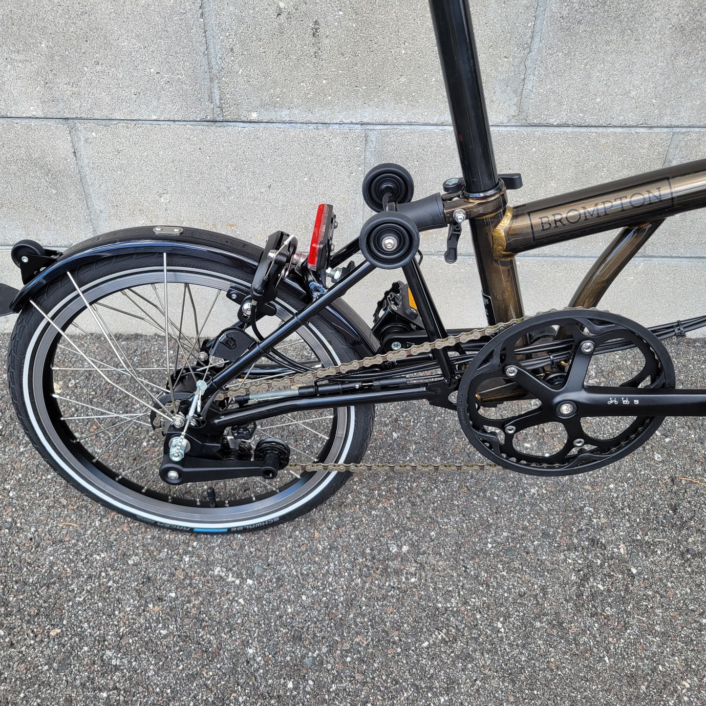 Brompton Electric C Line 6 speed Folding Electric E Bike