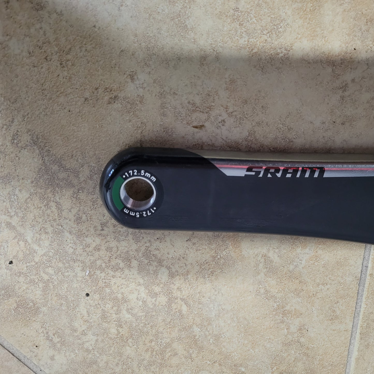 Sram RED AXS crankset 172.5 DUB