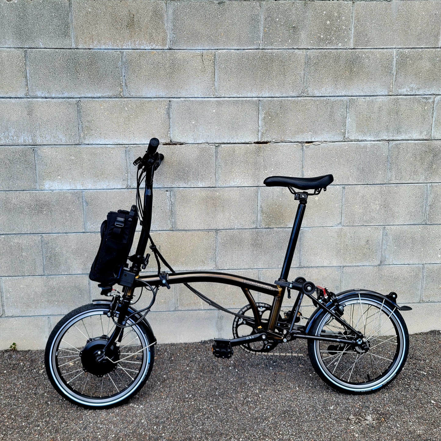 Brompton Electric C Line 6 speed Folding Electric E Bike