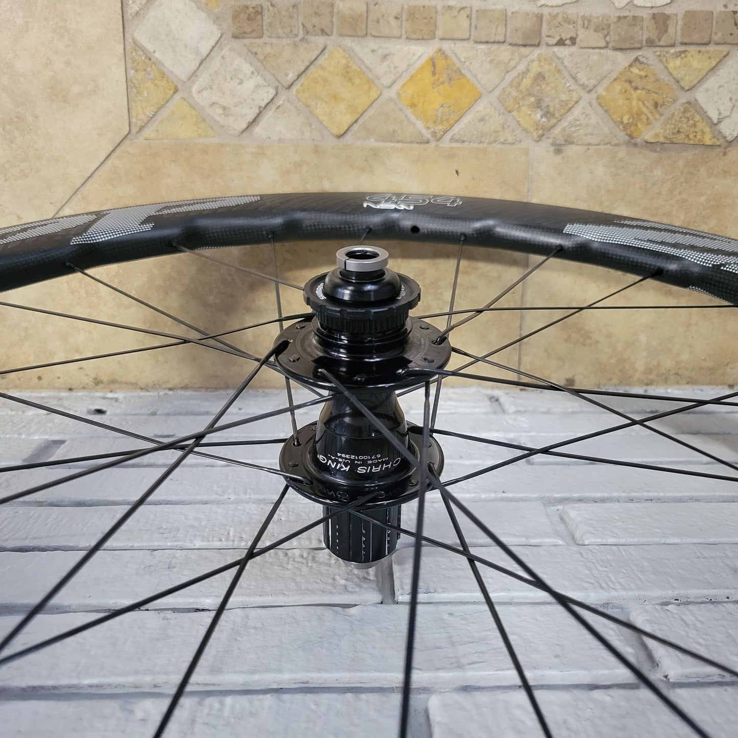 Zipp NSW 454 Rear Wheel w/ Chris King hub, Disc, Clincher