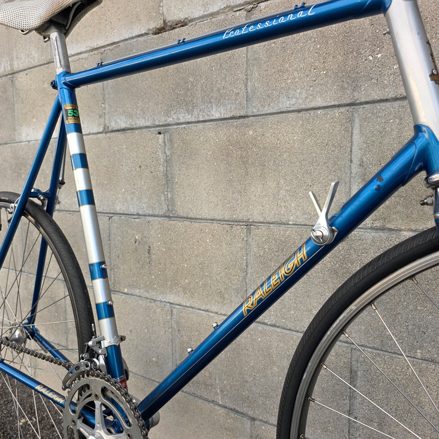 Raleigh Professional Vintage Road Bike XXL 25.5" 64cm