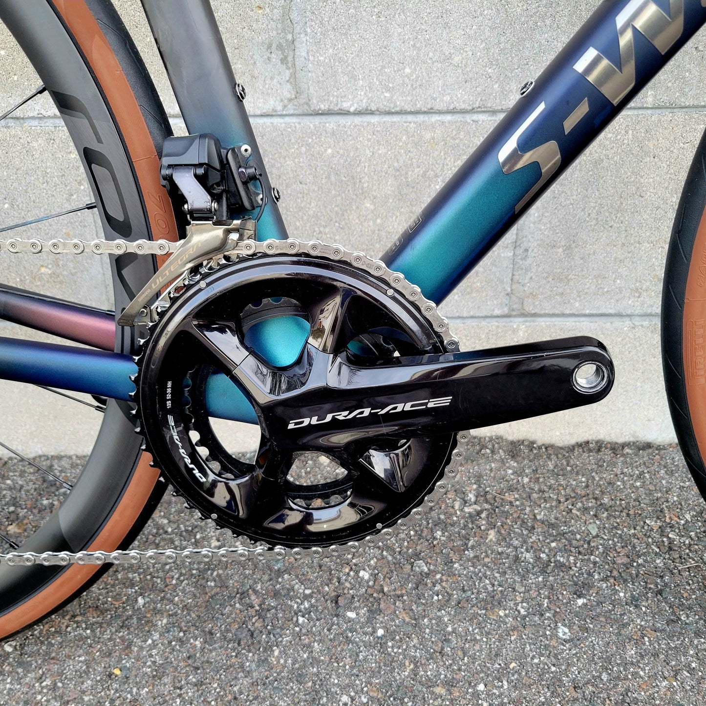 Specialized S-Works Roubaix (54cm) Di2, Alpinist wheels