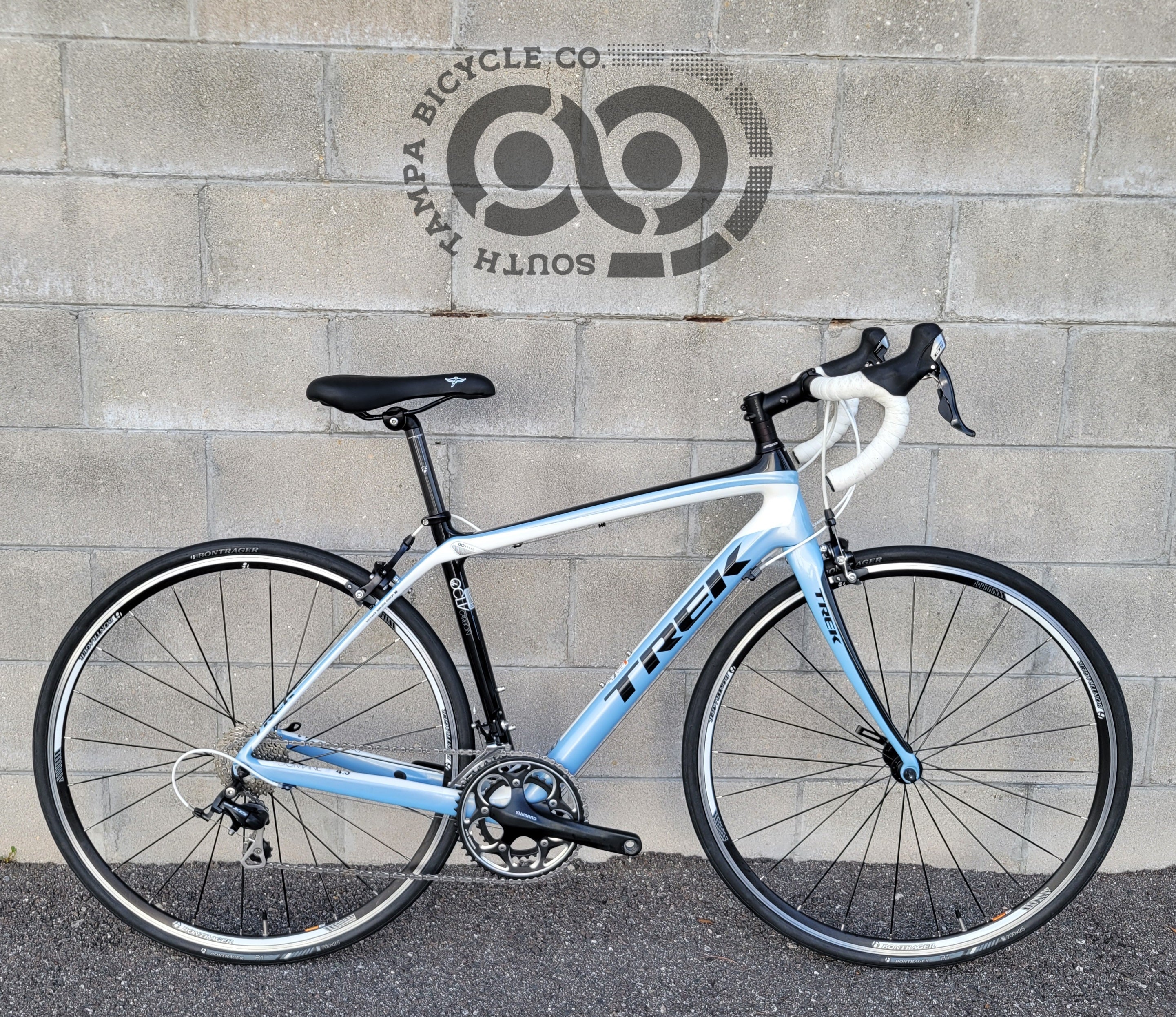 trek bicycle dc Trek Domane 4.3 WSD Carbon (52cm) + Helmet – South Tampa Bicycle Co
