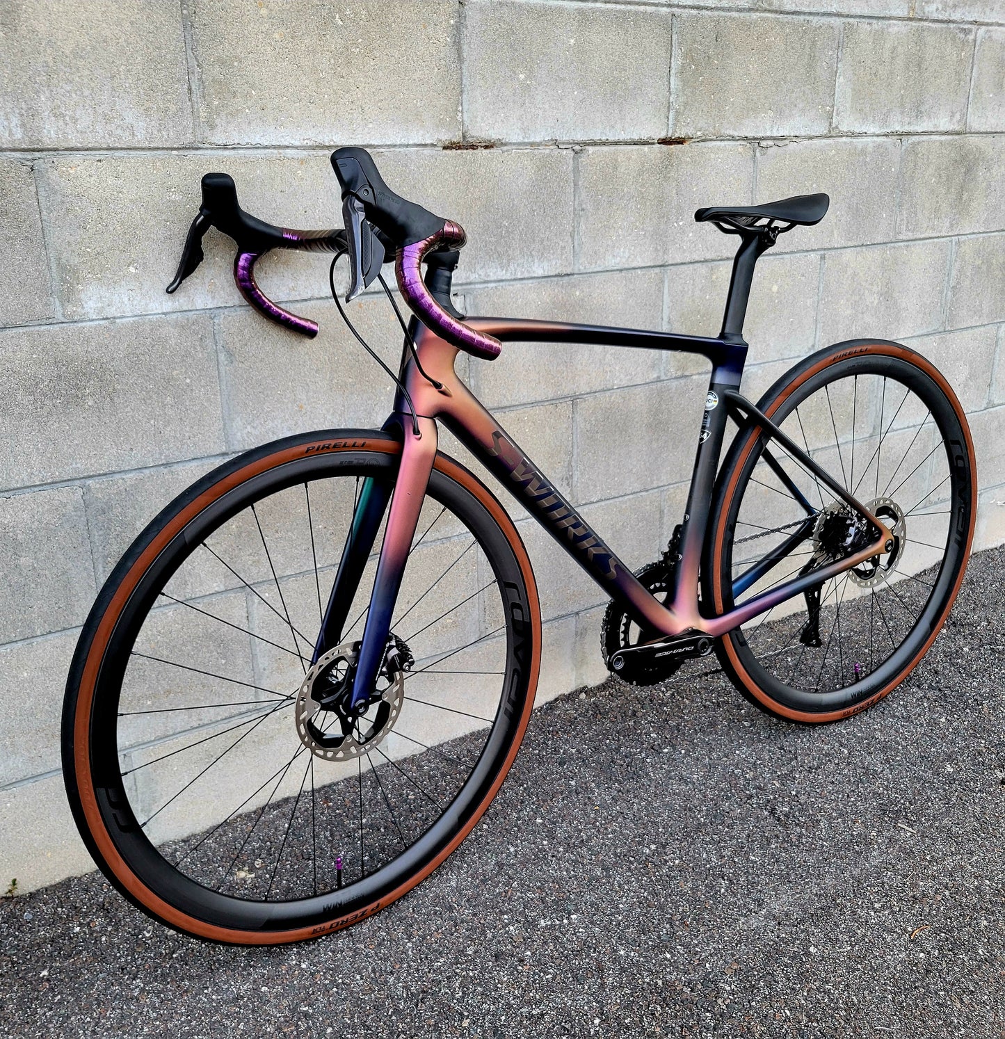 Specialized S-Works Roubaix (54cm) Di2, Alpinist wheels