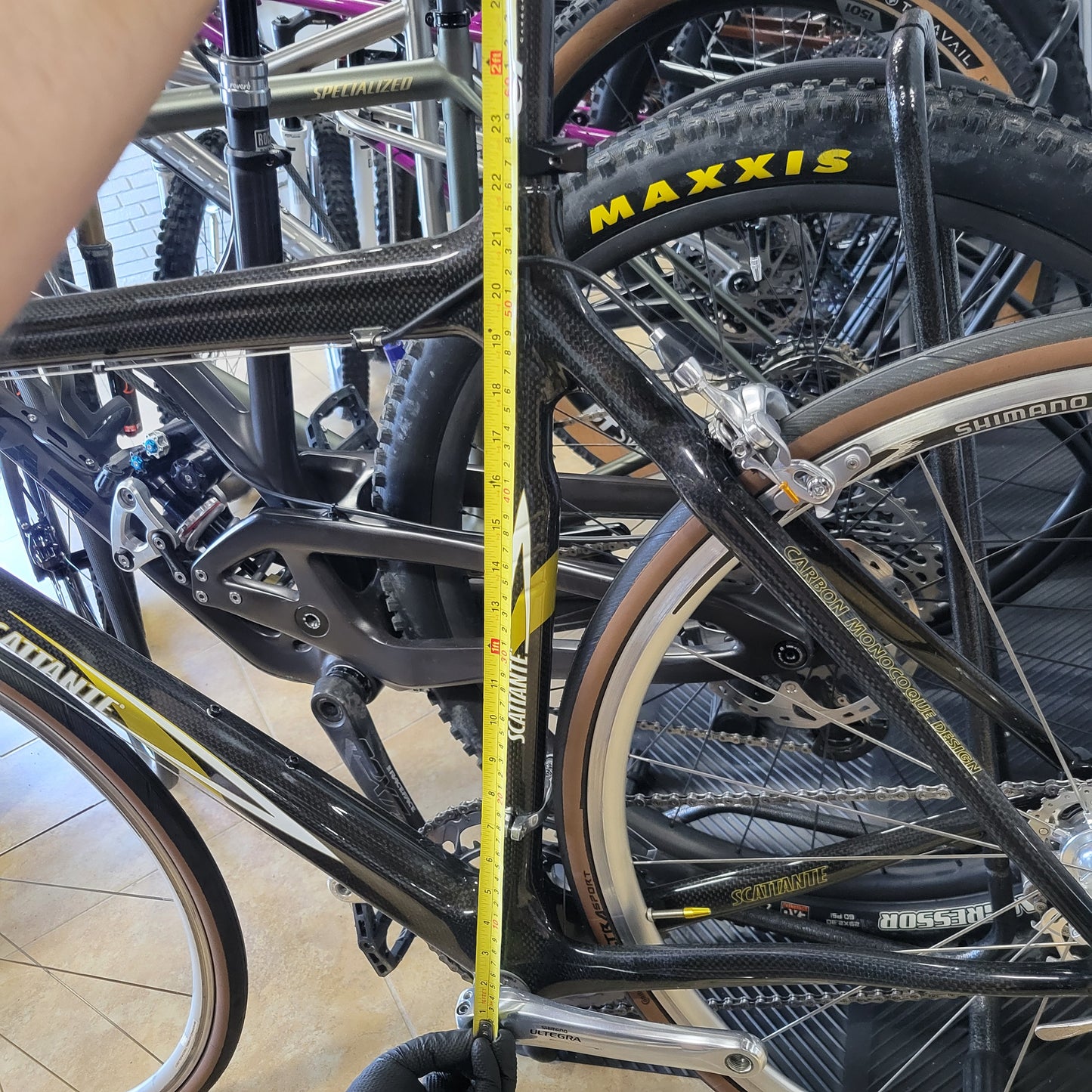 Scattante CFR Carbon Road Bike (56cm)