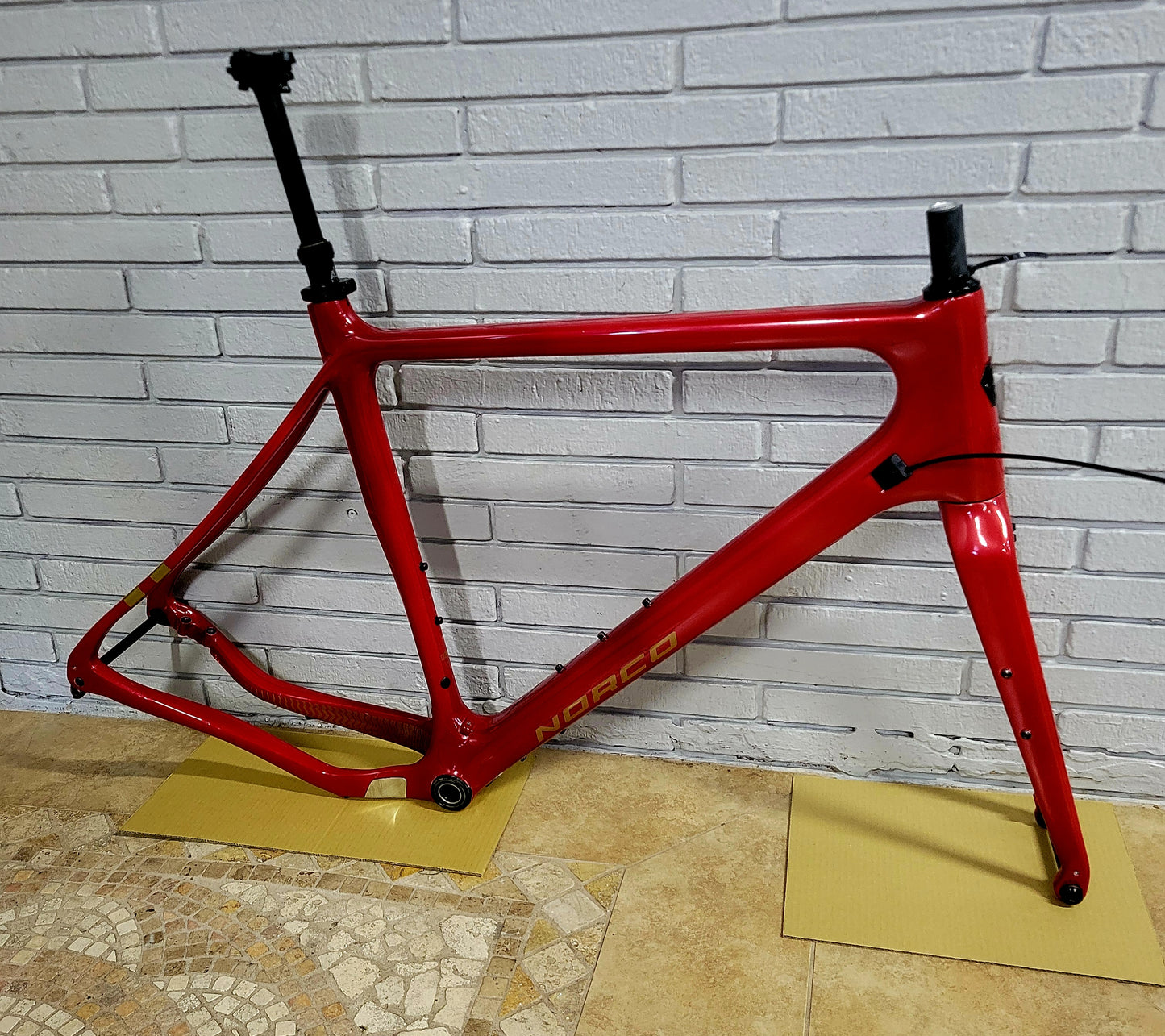 Norco Search XR Carbon Gravel Bike Frameset + Dropper (58cm)