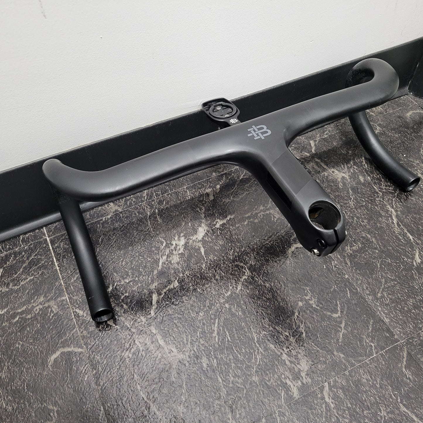 Black Inc Integrated Road Bar Stem 130mm 420mm Carbon