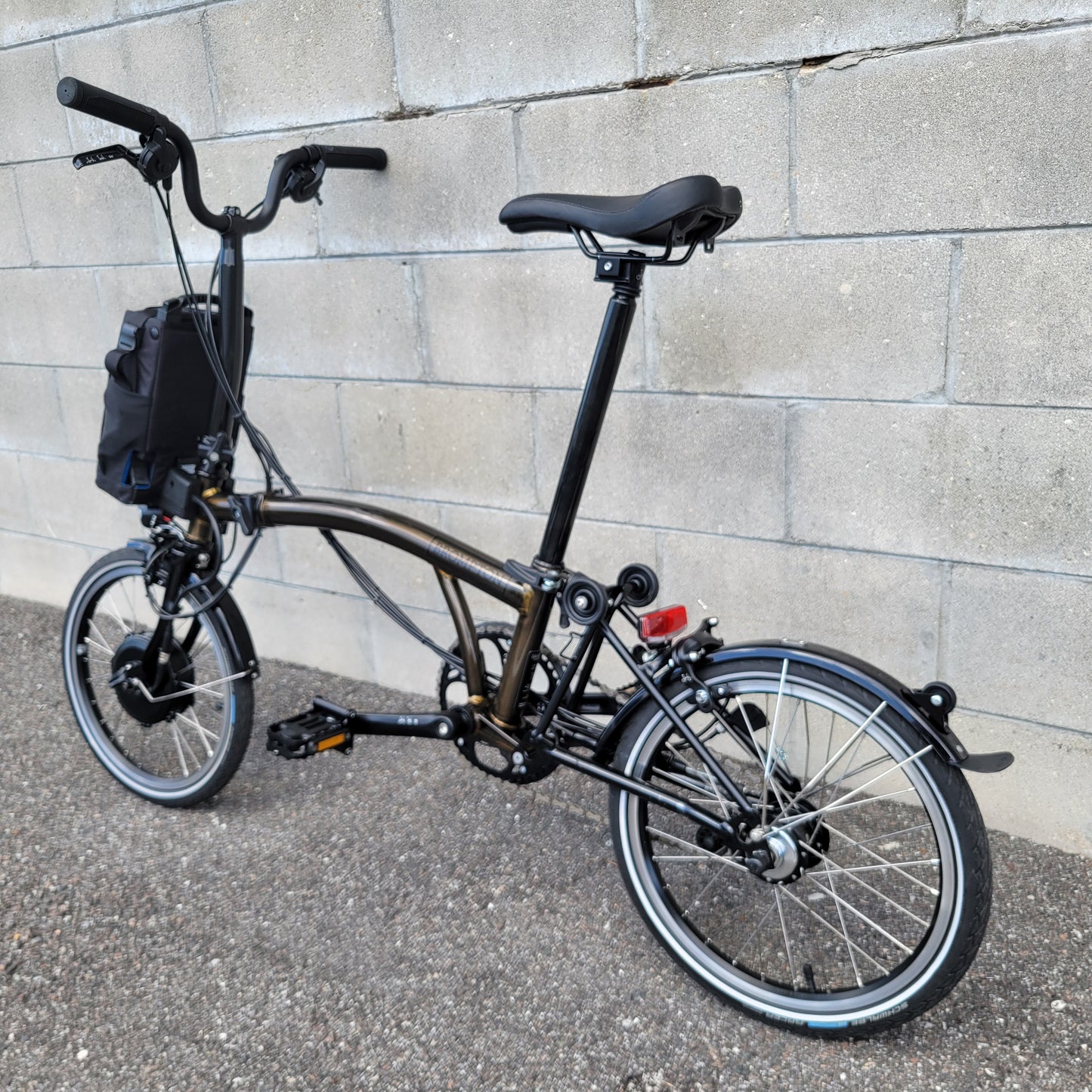 Brompton Electric C Line 6 speed Folding Electric E Bike