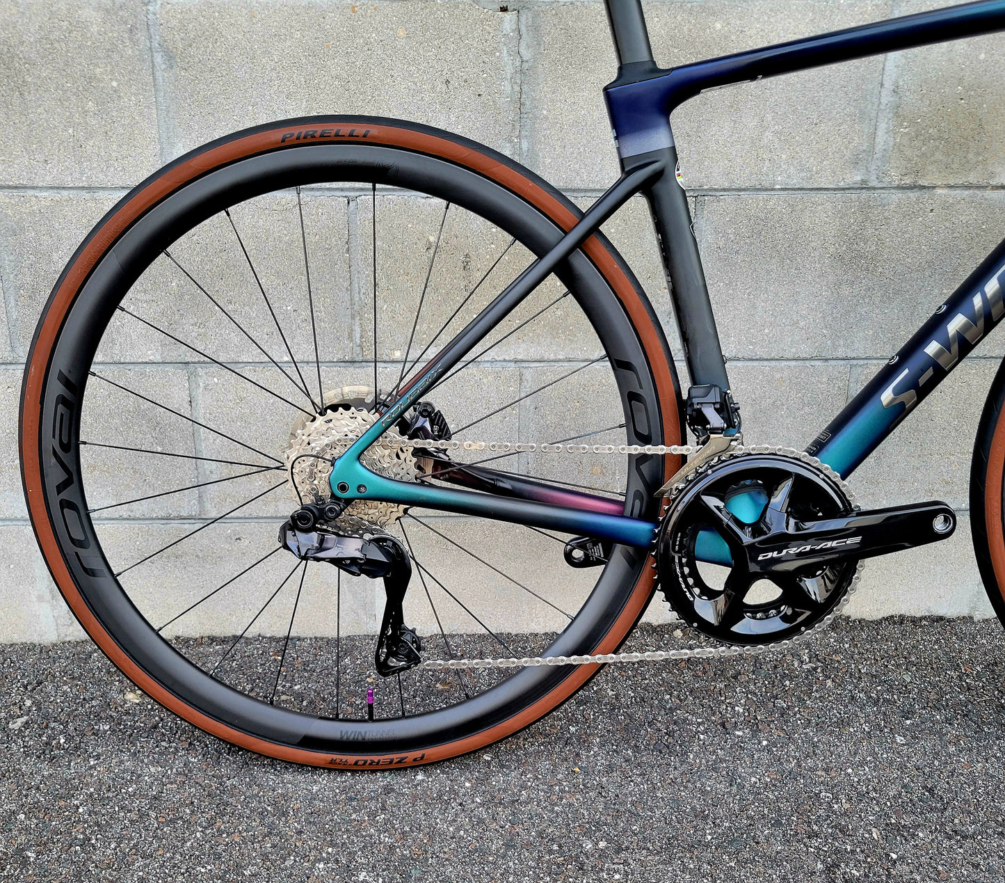 Specialized S-Works Roubaix (54cm) Di2, Alpinist wheels