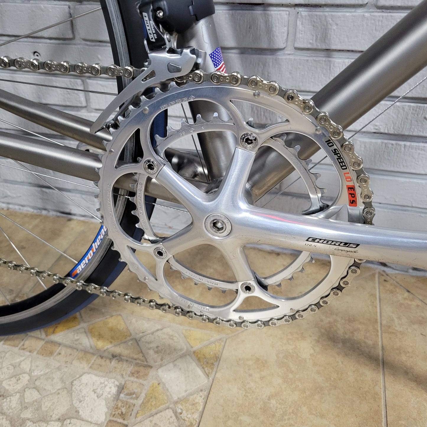Litespeed Firenze Titanium Road Bike (59cm) XL Campagnolo