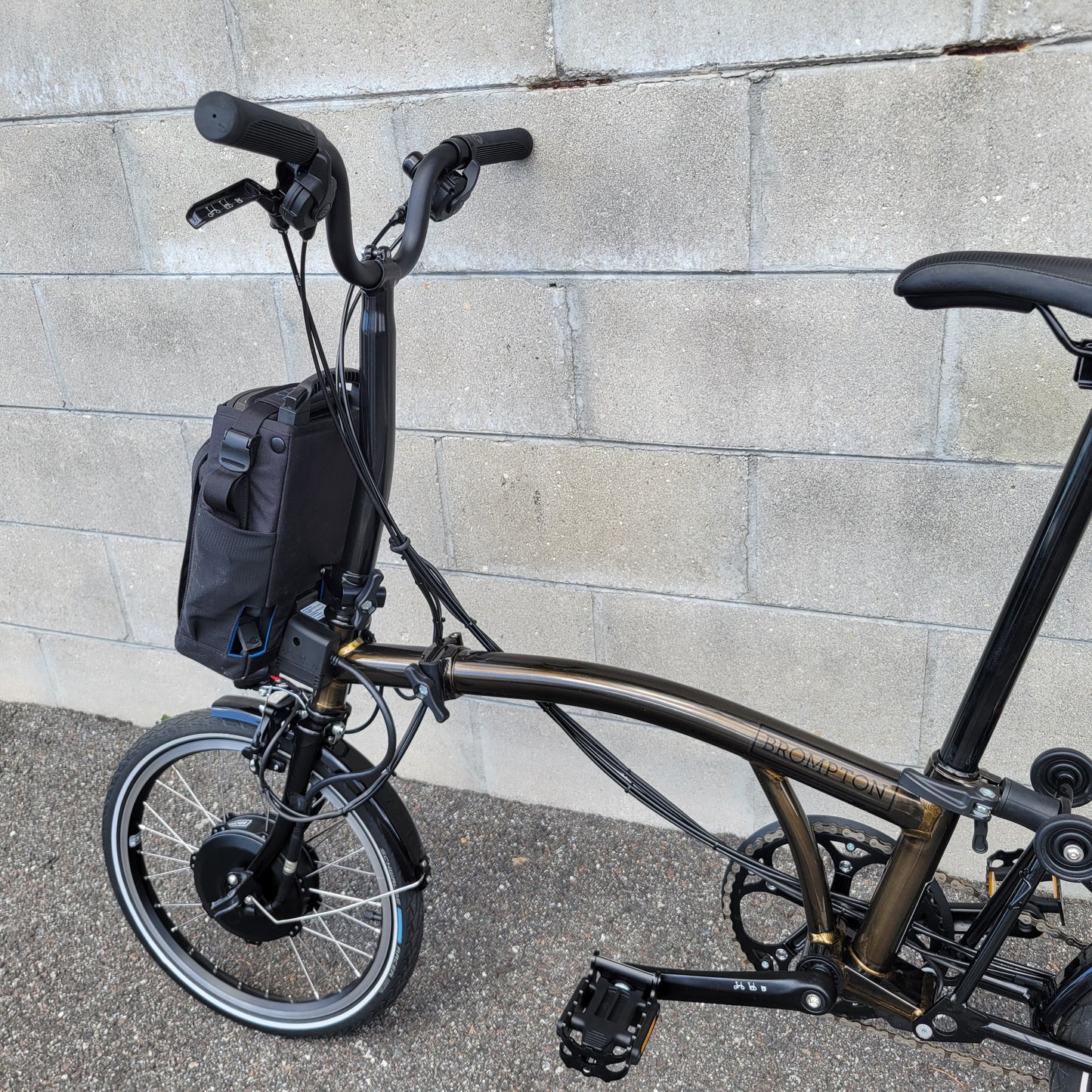 Brompton Electric C Line 6 speed Folding Electric E Bike