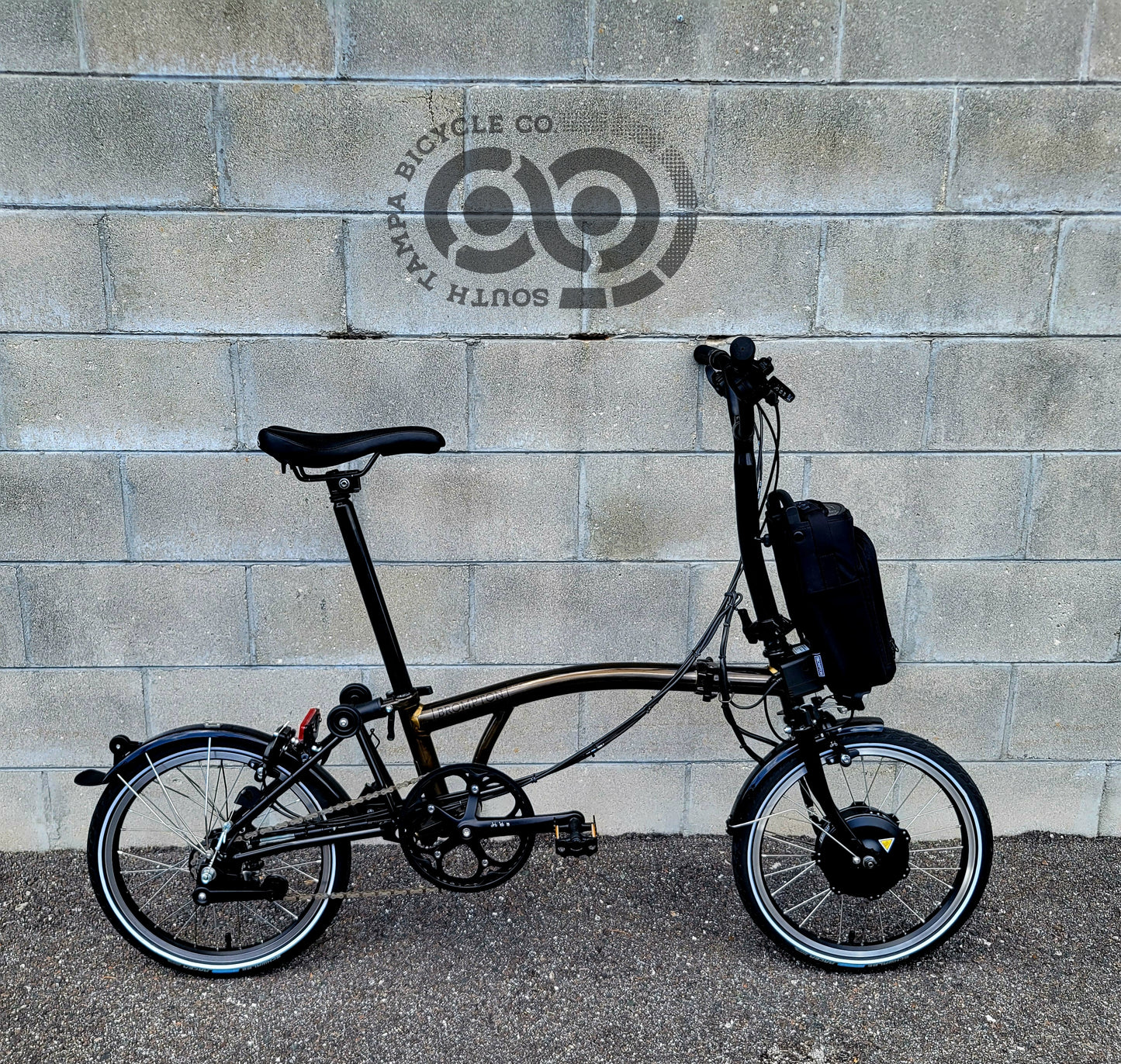 Brompton Electric C Line 6 speed Folding Electric E Bike