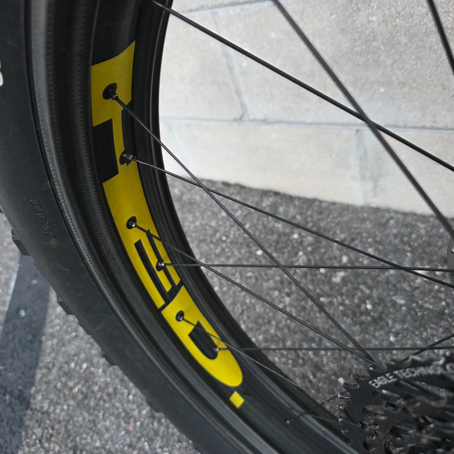 Salsa Mukluk XO1 Carbon FatBike (Small) HED Big Deal Carbon Wheelset