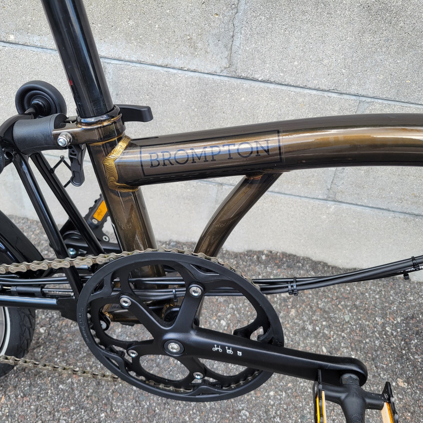 Brompton Electric C Line 6 speed Folding Electric E Bike