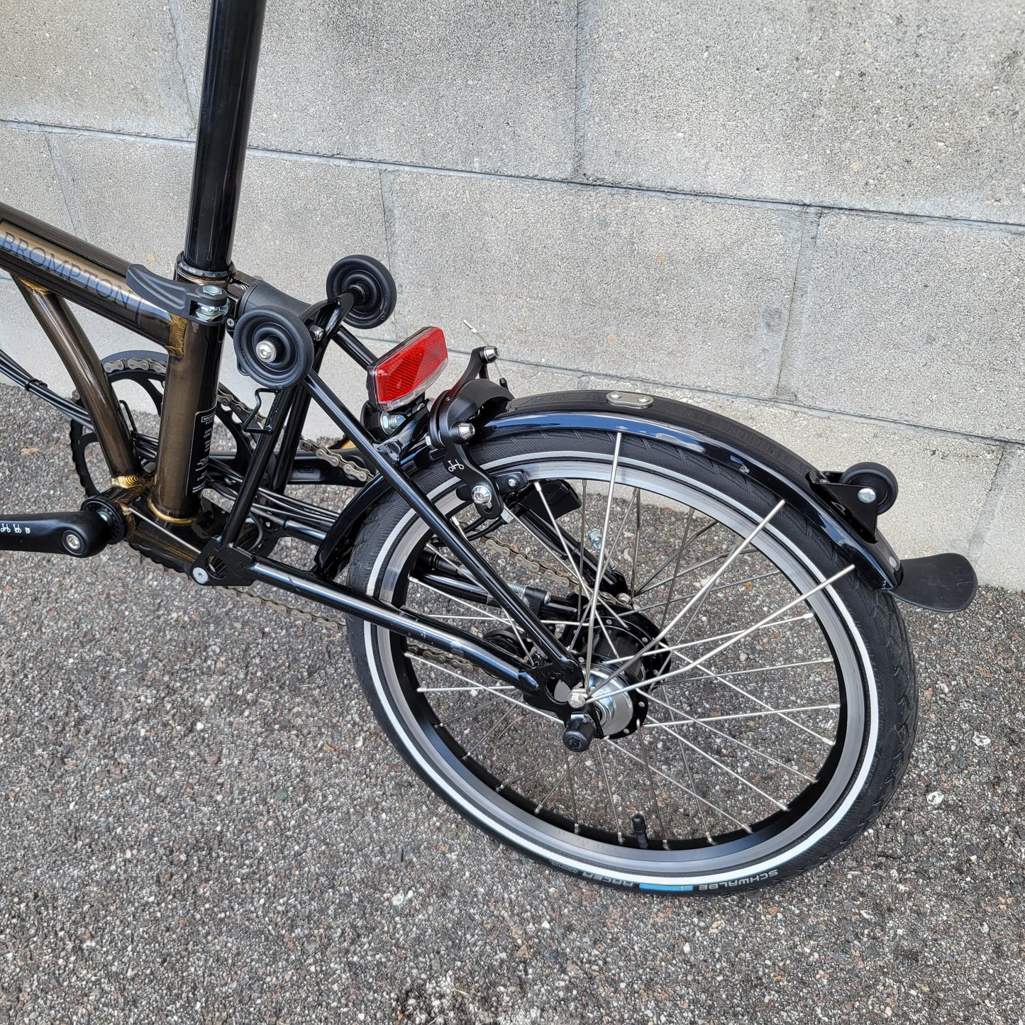 Brompton Electric C Line 6 speed Folding Electric E Bike
