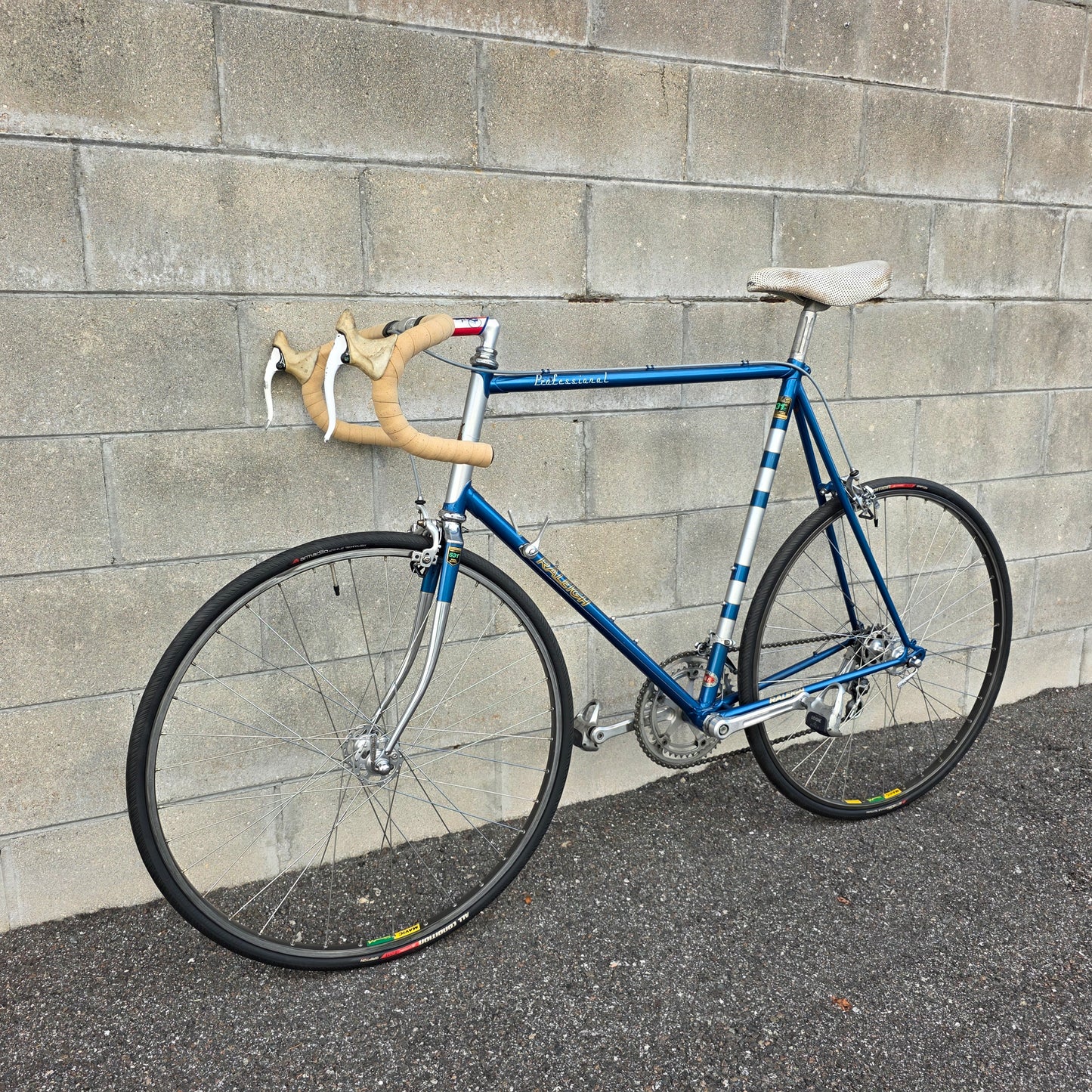 Raleigh Professional Vintage Road Bike XXL 25.5" 64cm