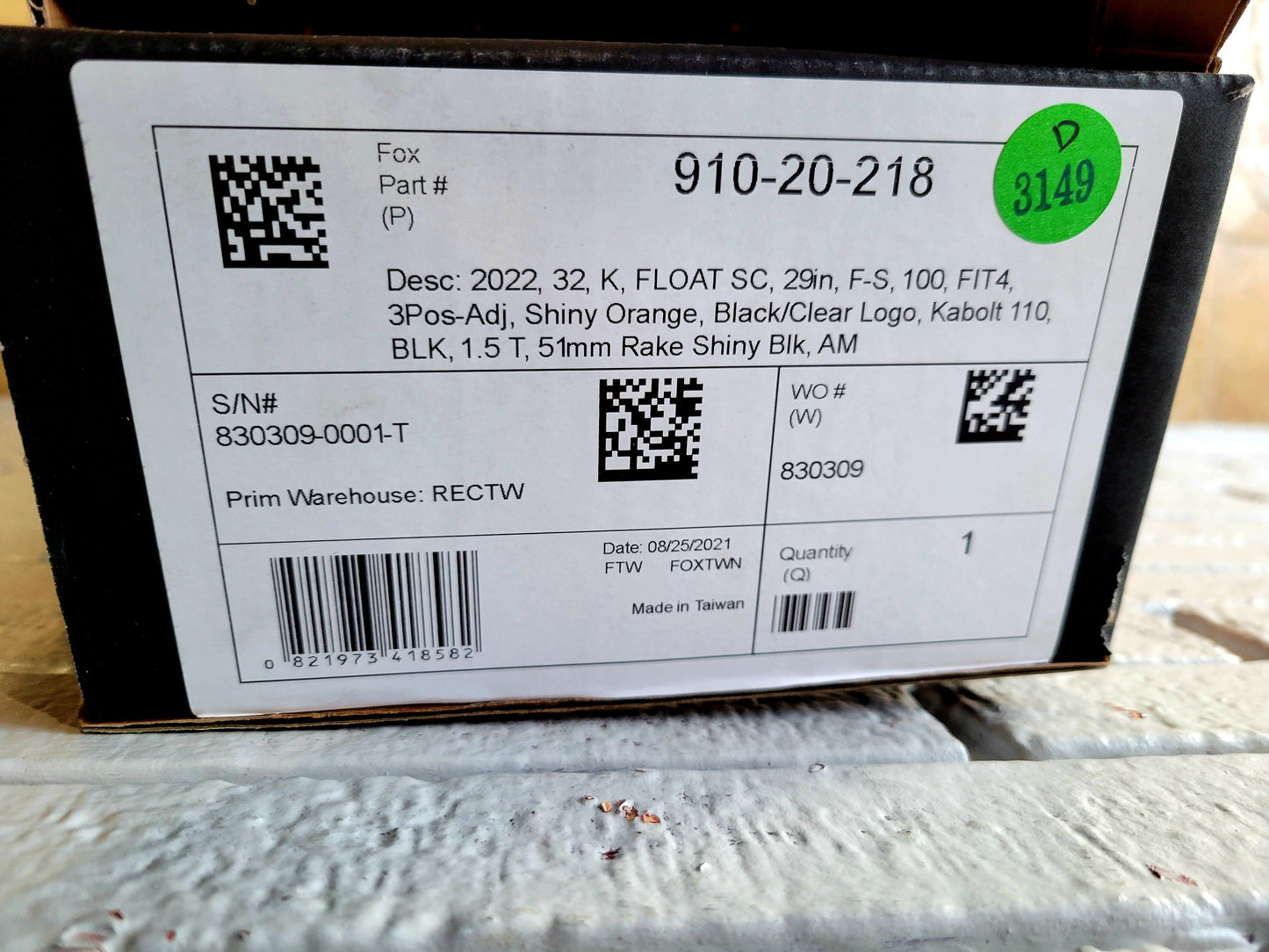 2022 Fox 32 Step Cast 100mm Boost 29
