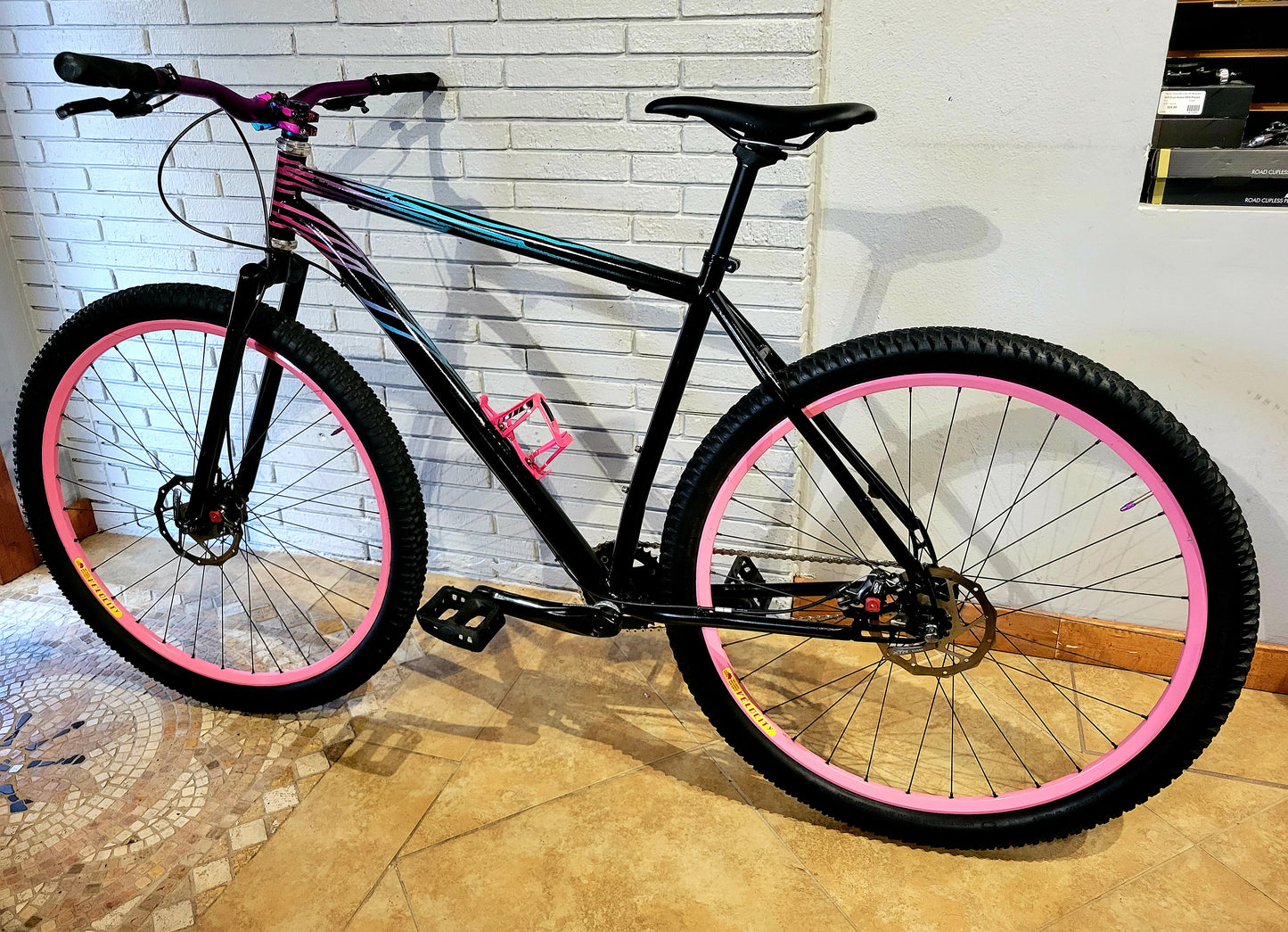 Steel custom MTB/Gravel Bike - White Industries - 20" L/XL